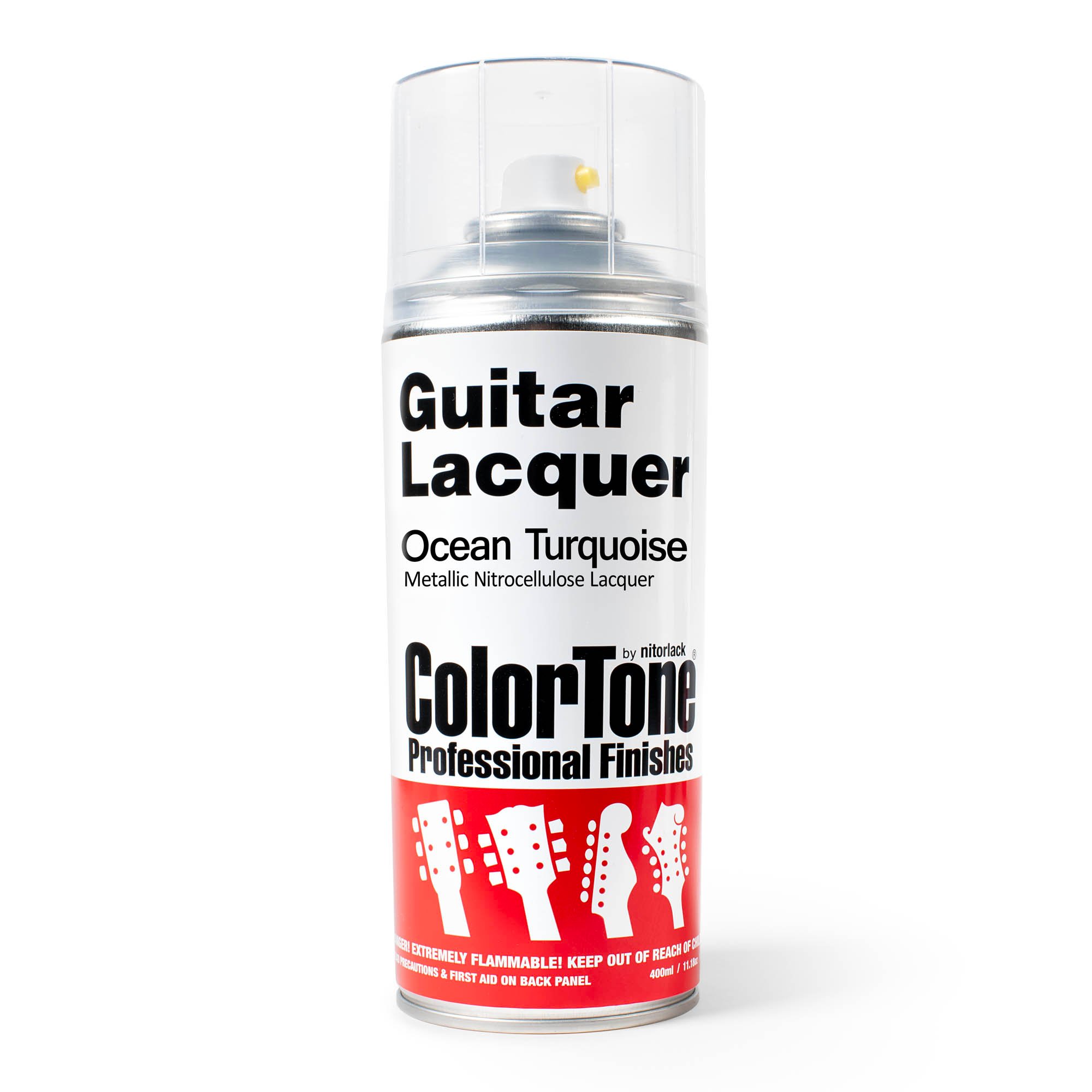 Laque ColorTone en aérosol pour guitares, Ocean Turquoise