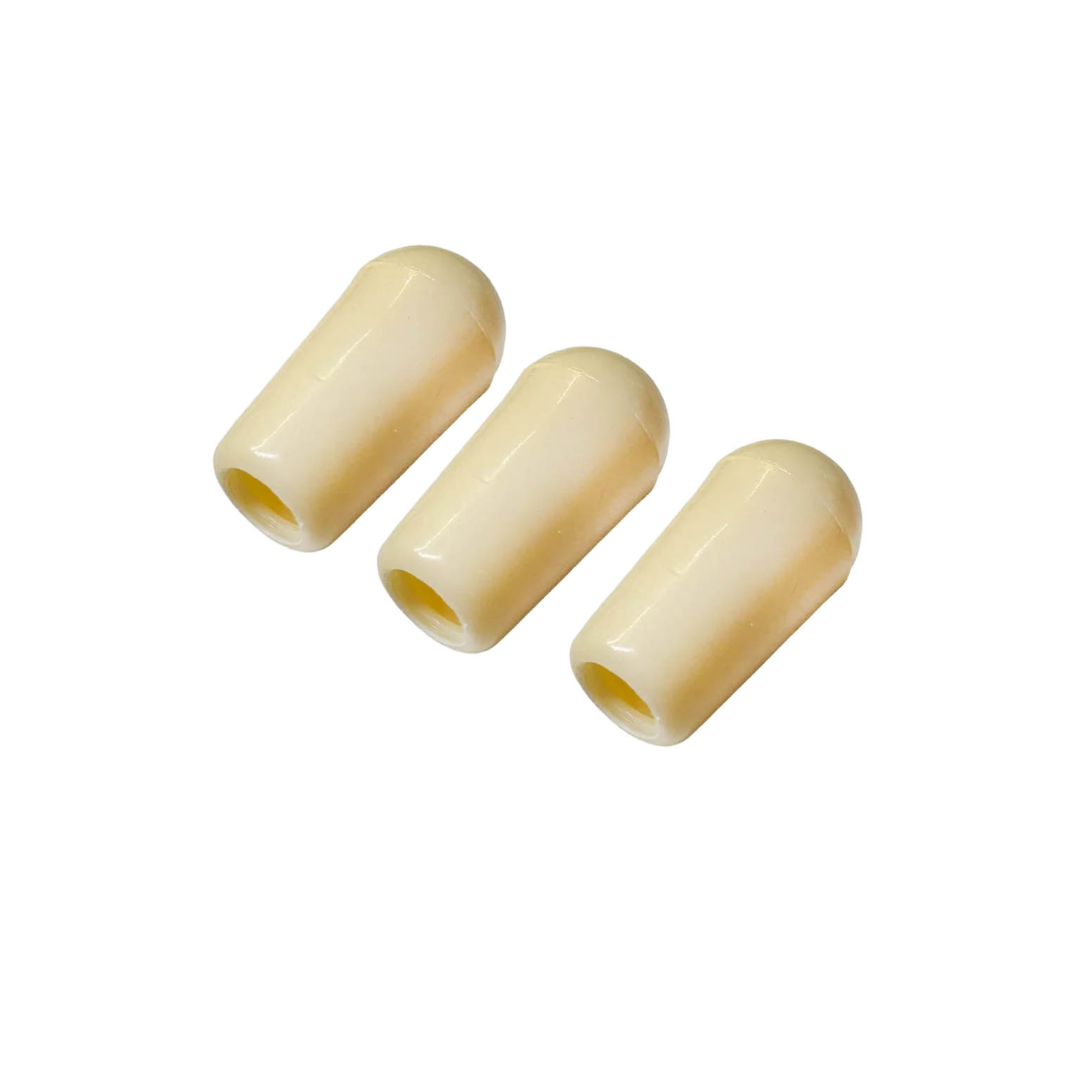 Boutons Toggle StewMac - Lot de 3 , crème