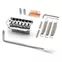 Tremolo StewMac 2-Post , chrome satiné Tremolo StewMac 2-Post , chrome satiné