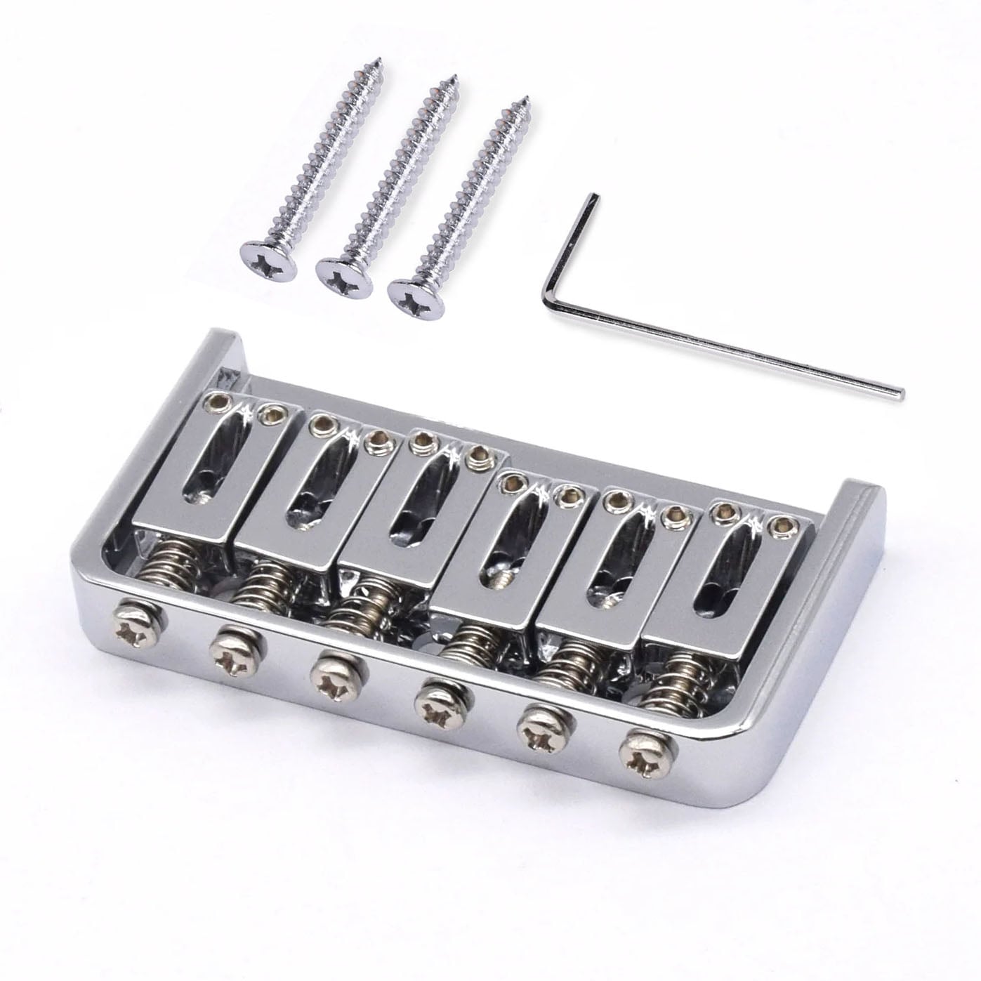 Pont semi-Hardtail StewMac à 6 cordes, Corde à travers le corps 6-String