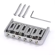 Pont semi-Hardtail StewMac à 6 cordes, Corde à travers le corps, Chrome 6-String