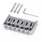 Pont semi-Hardtail StewMac à 6 cordes, Corde à travers le corps, Chrome 6-String Pont semi-Hardtail StewMac à 6 cordes, Corde à travers le corps, Chrome 6-String