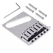 Pont moderne StewMac pour télé, Chrome