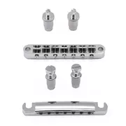 Pont et queue StewMac Tune-o-matic 7-String, chrome