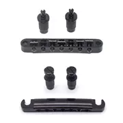 Pont et pièce arrière StewMac Tune-o-matic 7-String, noir