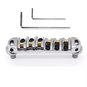 StewMac chevalet à rouleaux, chrome