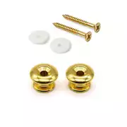 Boutons de sangle StewMac, dorés, lot de 2