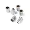 Ferrules à balle StewMac Corde de guitare, Satin Chrome, Lot de 6 Ferrules à balle StewMac Corde de guitare, Satin Chrome, Lot de 6