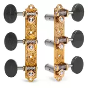 Tuners Sloane Classical Prototype en ÉDITION LIMITÉE avec rouleaux en aluminium, embase feuille, boutons en ébène