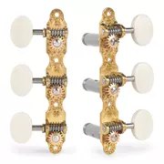 Tuners Sloane Classic Prototype en ÉDITION LIMITÉE avec rouleaux en aluminium, plaque de base fleur, boutons ivoroïdes