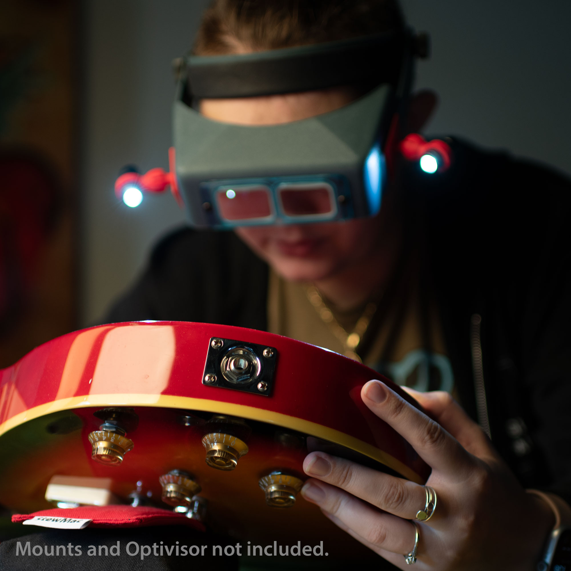 High-Beam Flashlight for OptiVISOR