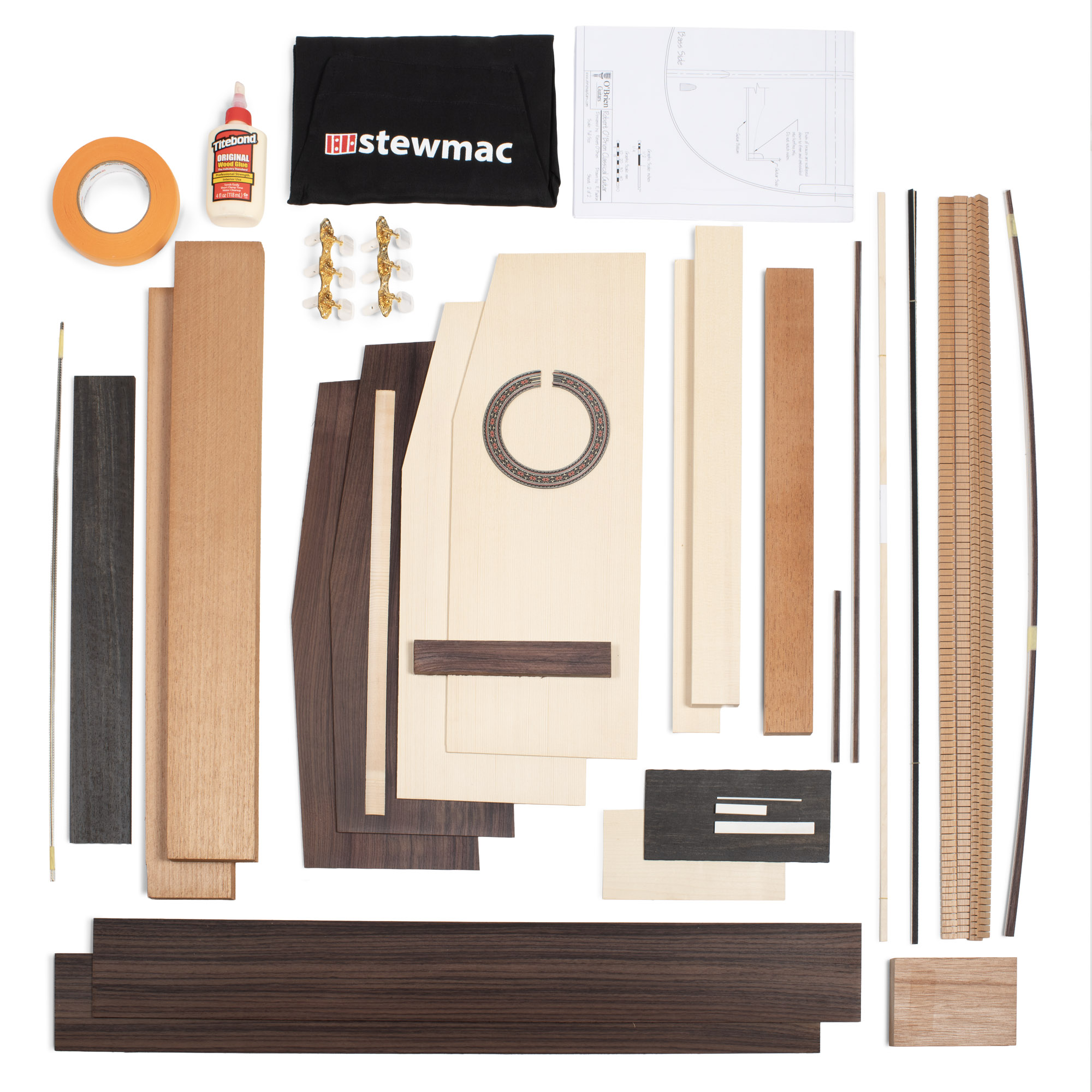 StewMac - guitare en kit classique sans entretien