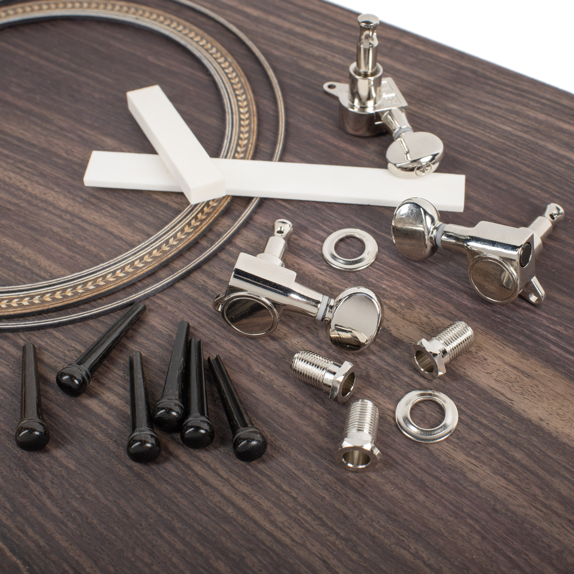 StewMac - guitare en kit acoustique à corde en acier sans entretien