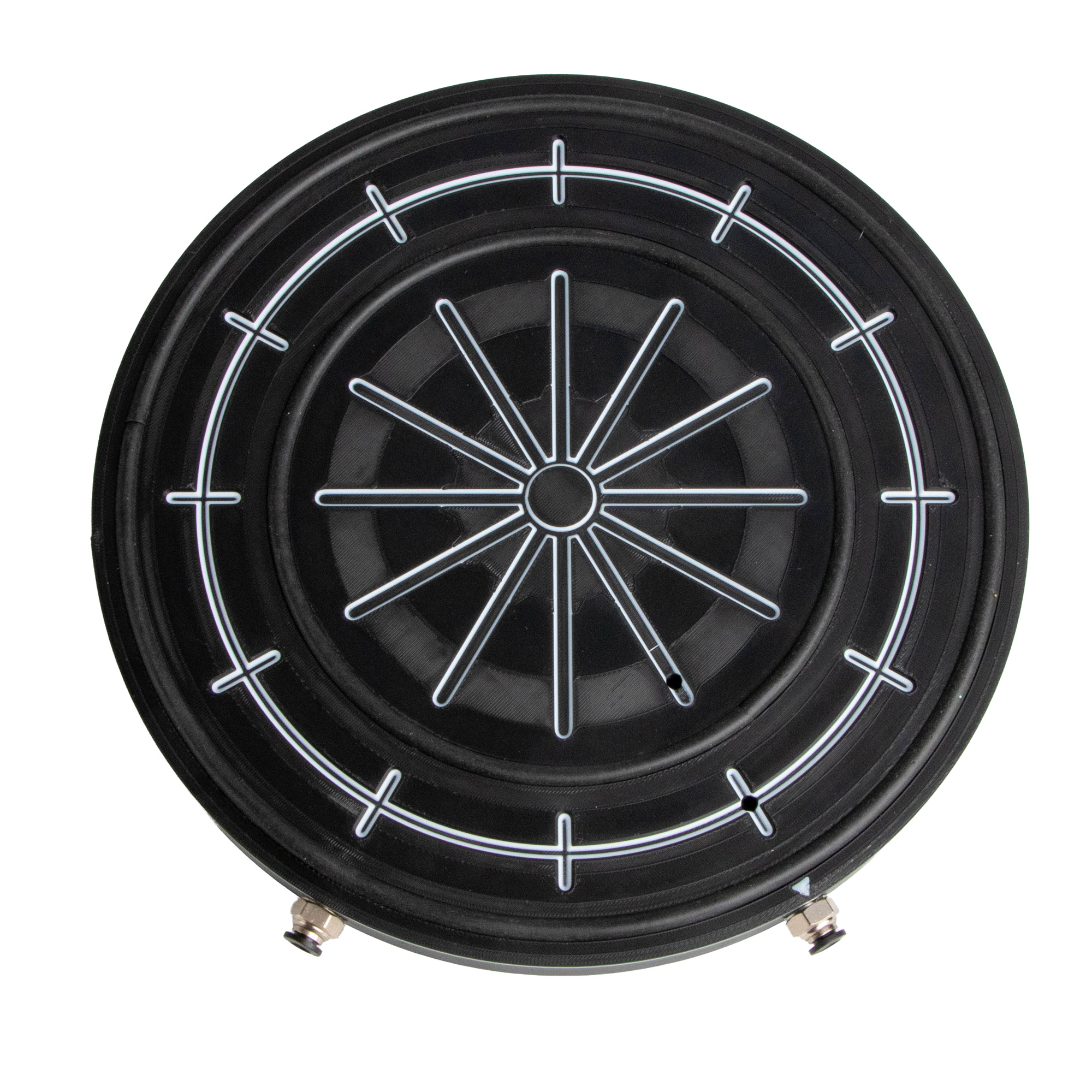 Pince à vide de paillasse double face