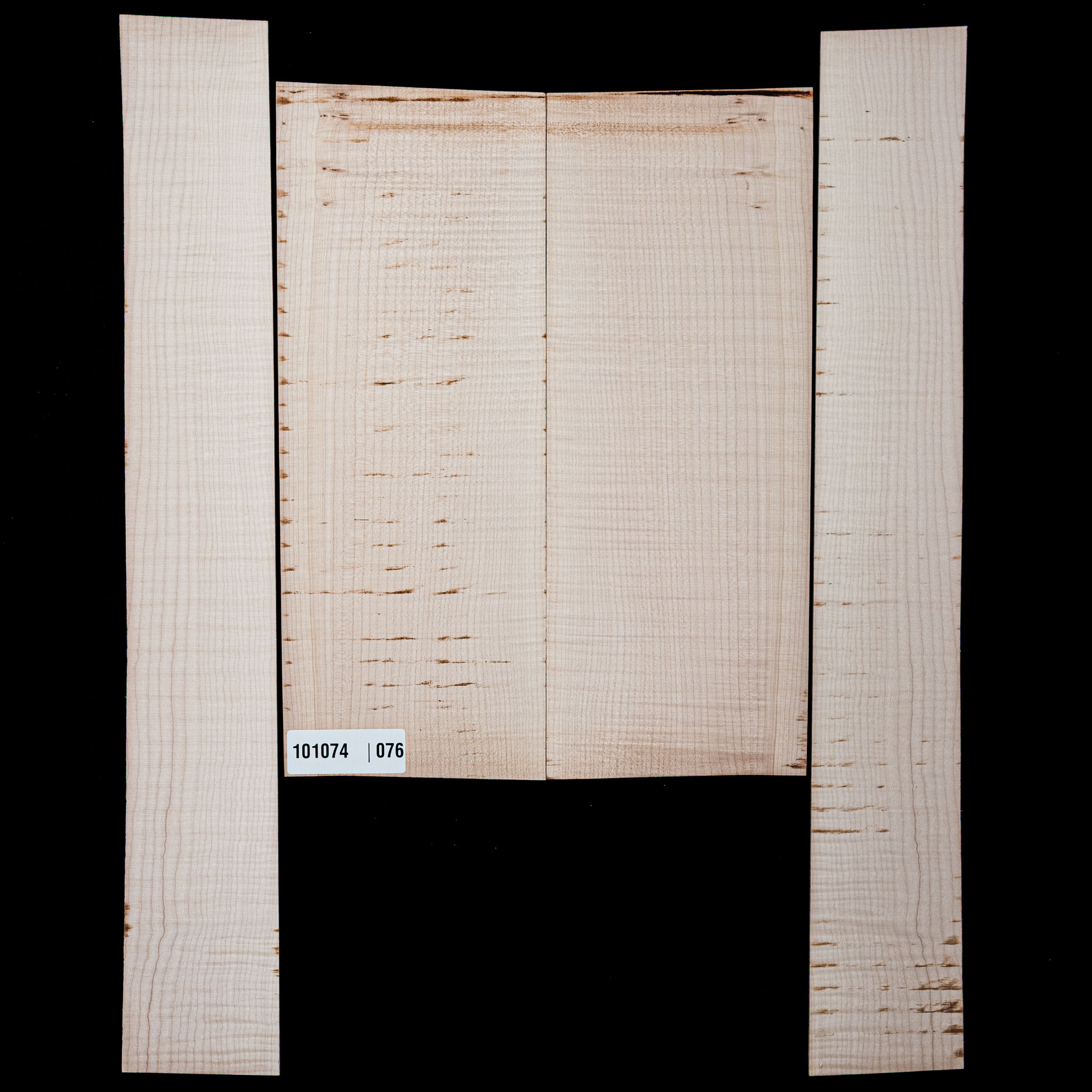 Fond + Paire d’éclisses en érable rouge Big Leaf - 076