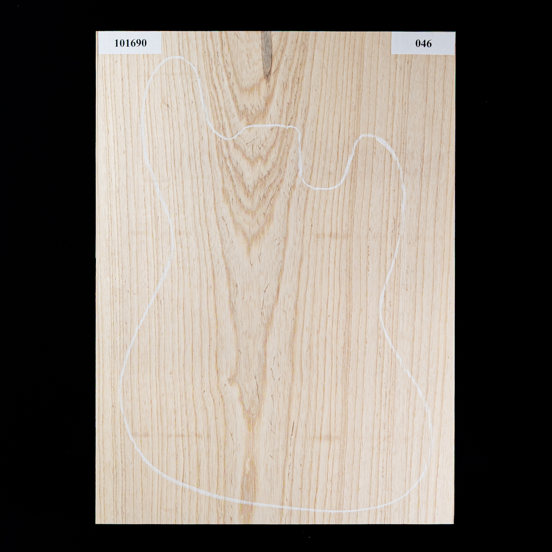 Corps surdimensionné vierge Swamp Ash, 1-Piece (11,4 lb) - 046 Corps surdimensionné vierge Swamp Ash, 1-Piece (11,4 lb) - 046