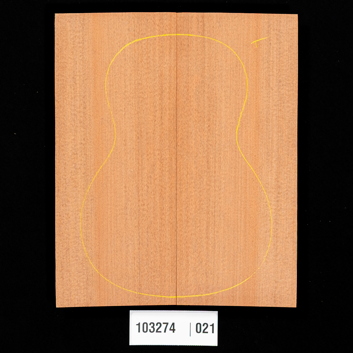 Perte de la table d’harmonie Tunnel Redwood pour Tenor Ukulele - 021