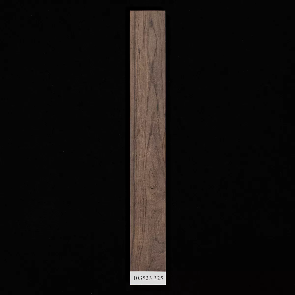 Planche de doigts brésilienne en bois de rose sans rainures pour guitare - 325 Planche de doigts brésilienne en bois de rose sans rainures pour guitare - 325