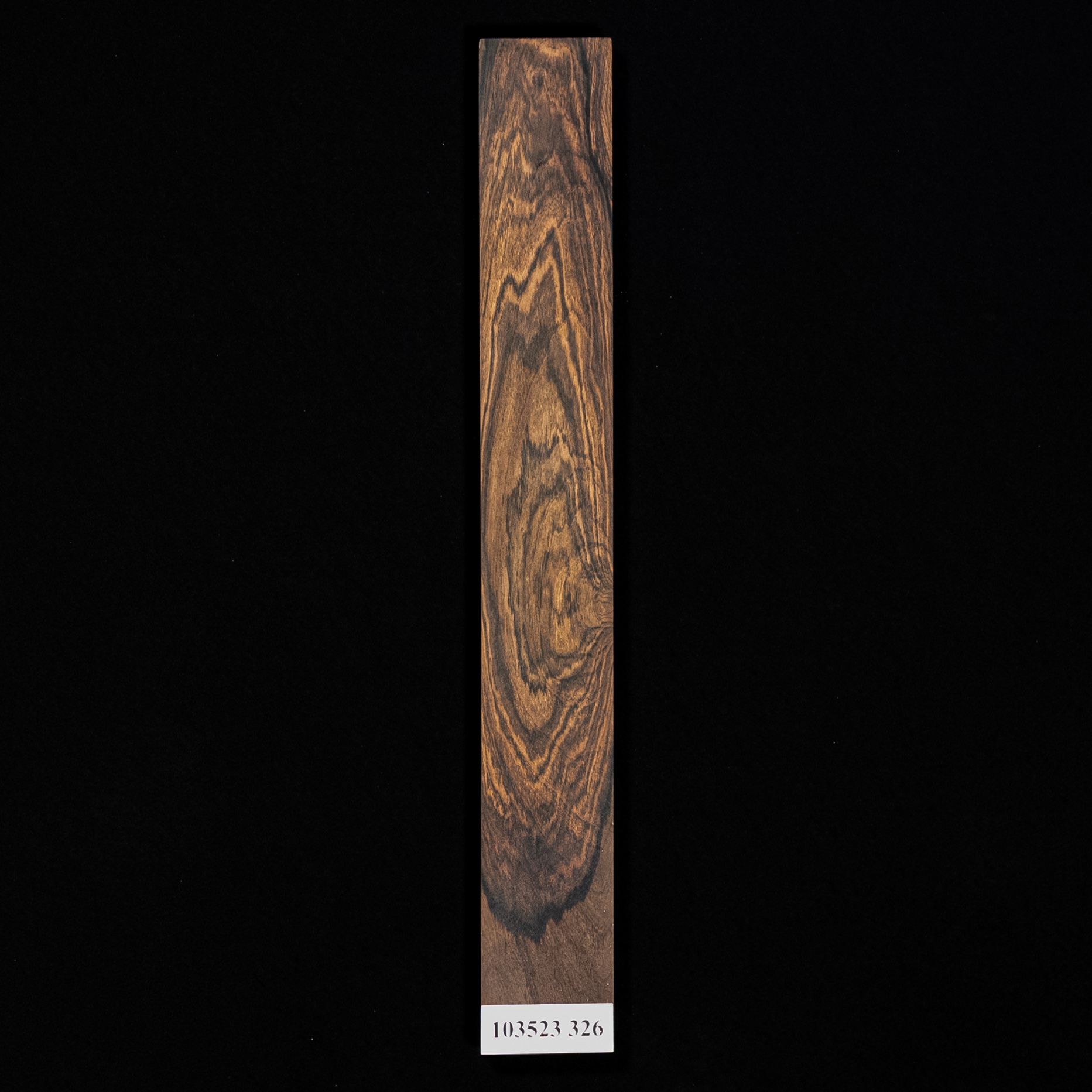 Planche de doigts brésilienne en bois de rose sans rainures pour guitare - 326