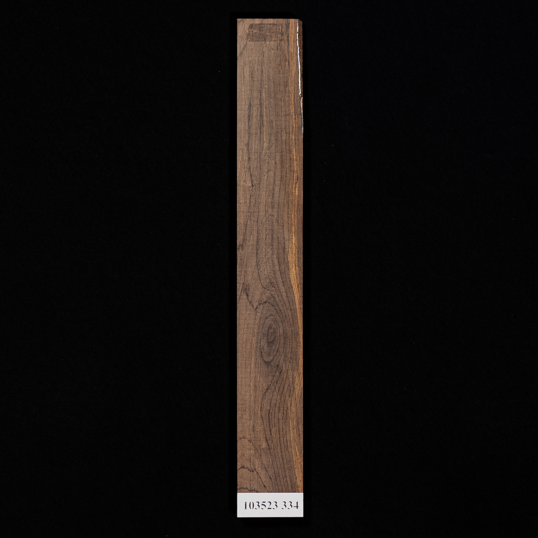 Planche de doigts brésilienne en bois de rose sans rainures pour guitare - 334