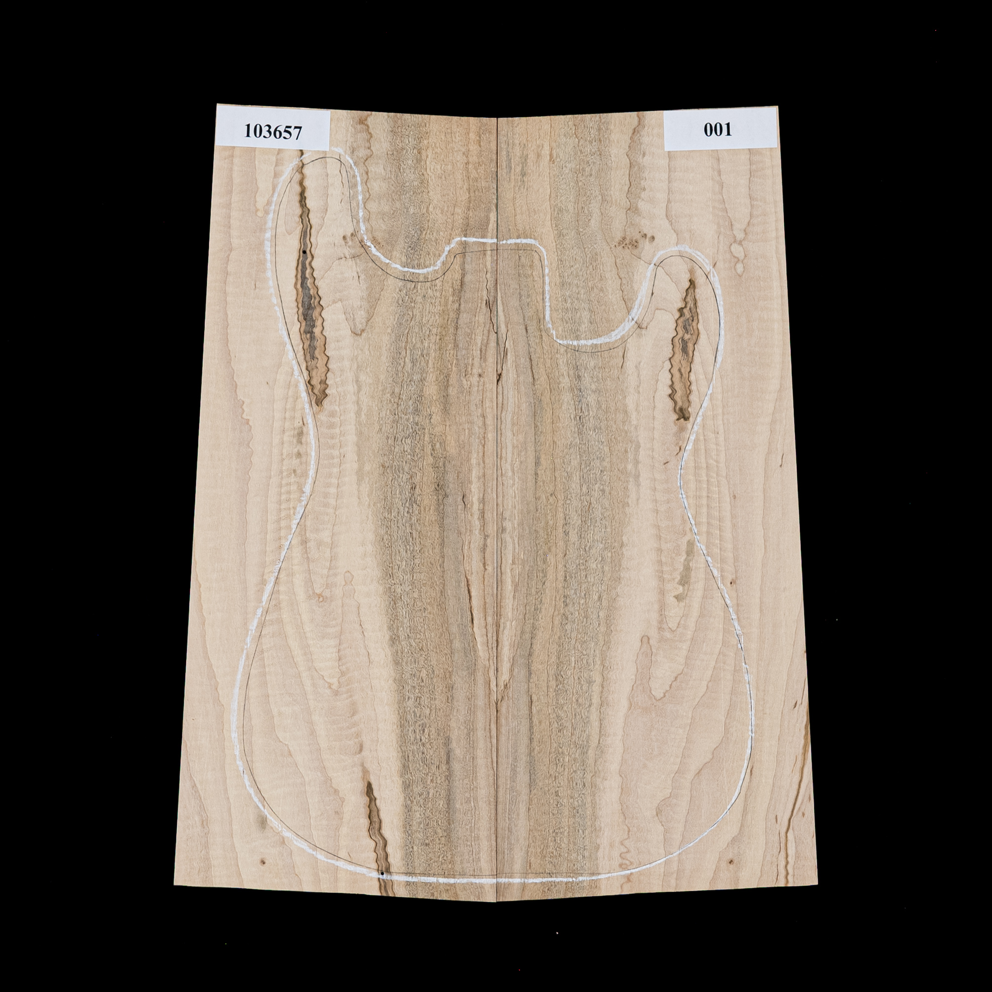 Table en érable rouge Flame Ambrosia laminé - 001 Table en érable rouge Flame Ambrosia laminé - 001