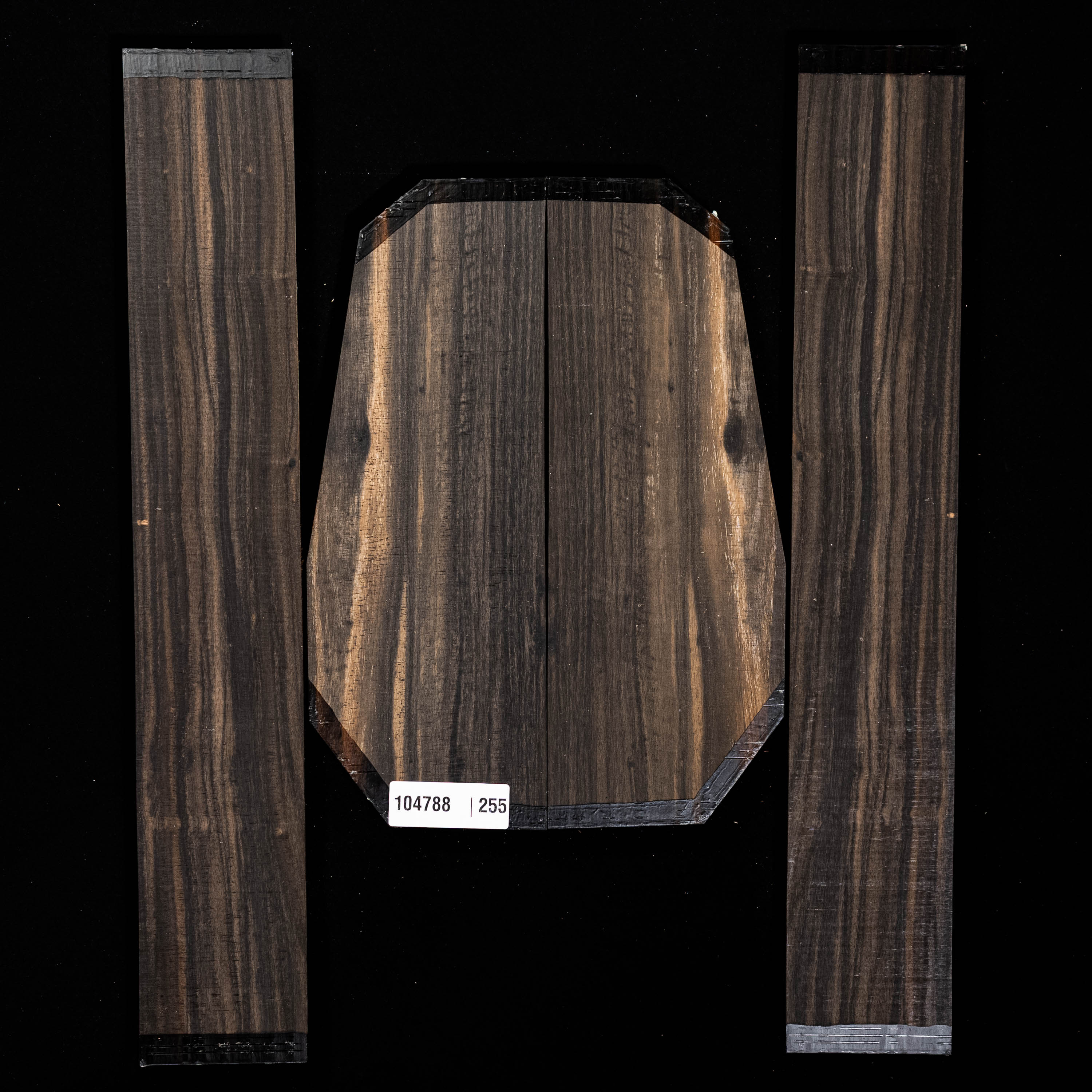Crelicam Ebony Back + Side Set - 255