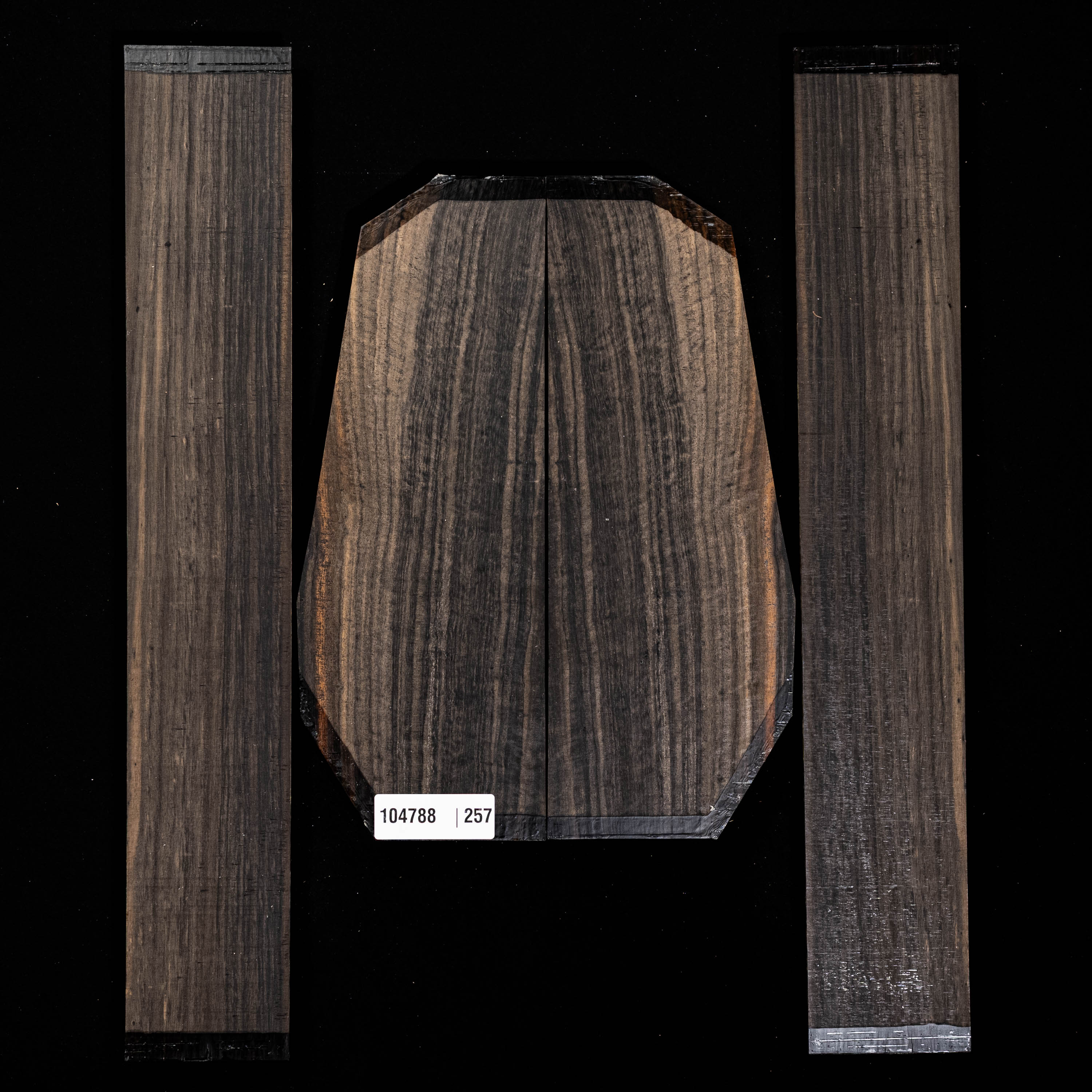 Crelicam Ebony Back + Side Set - 257