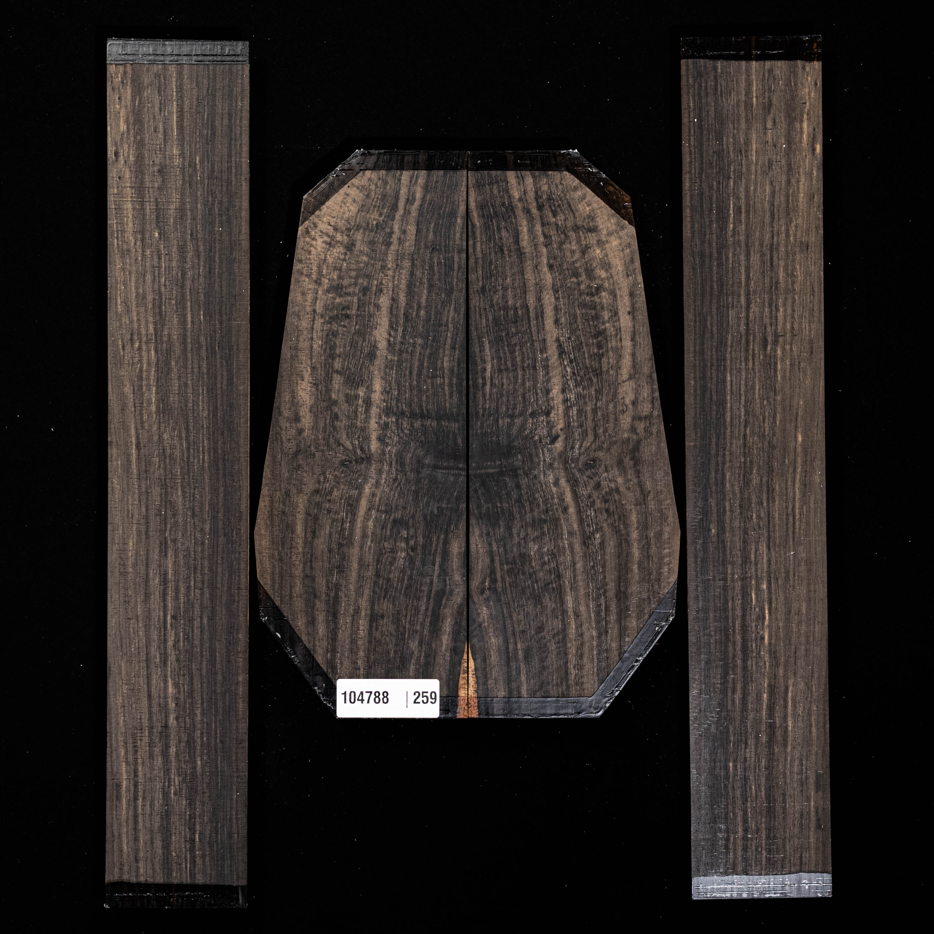 Crelicam Ebony Back + Side Set - 259
