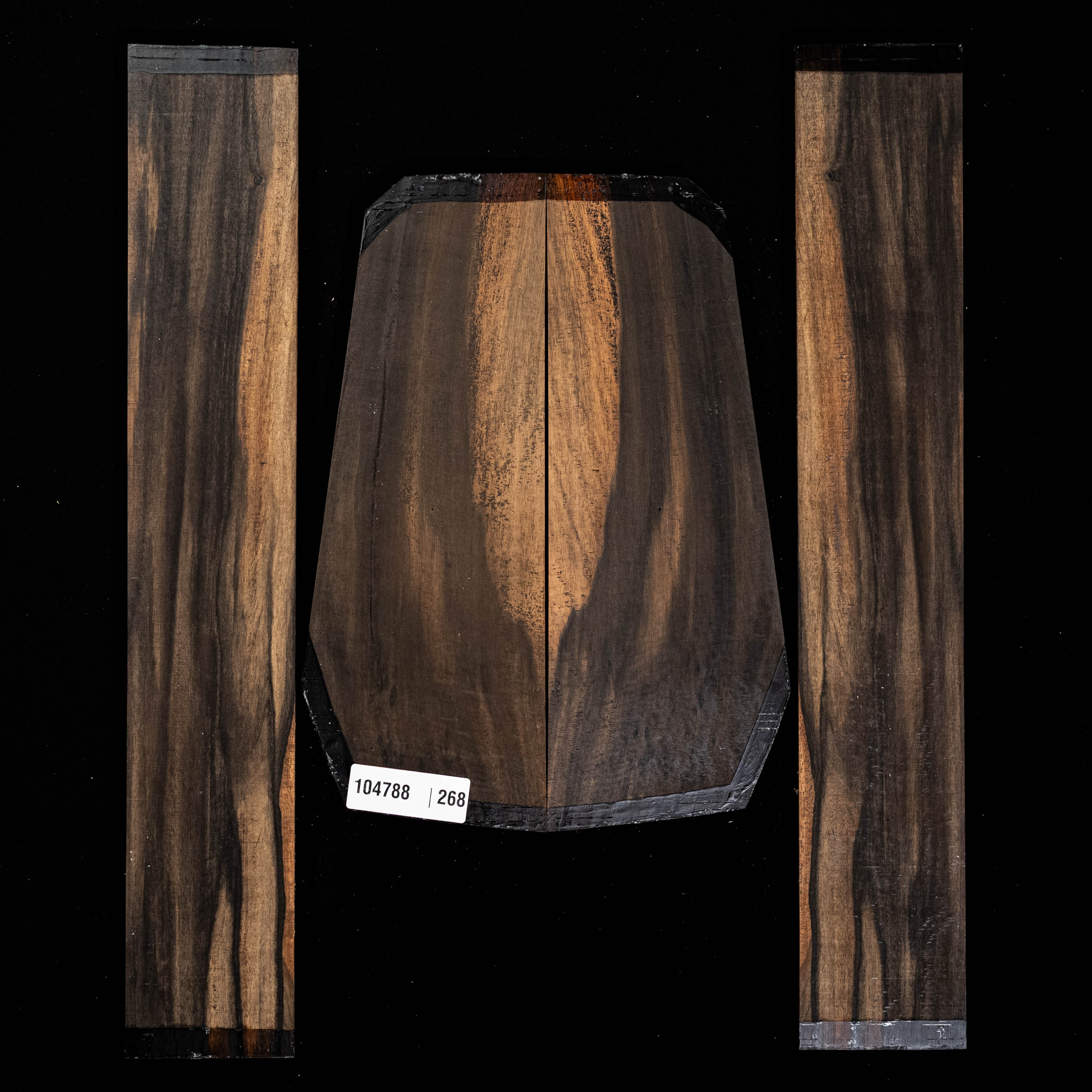 Crelicam Ebony Back + Side Set - 268