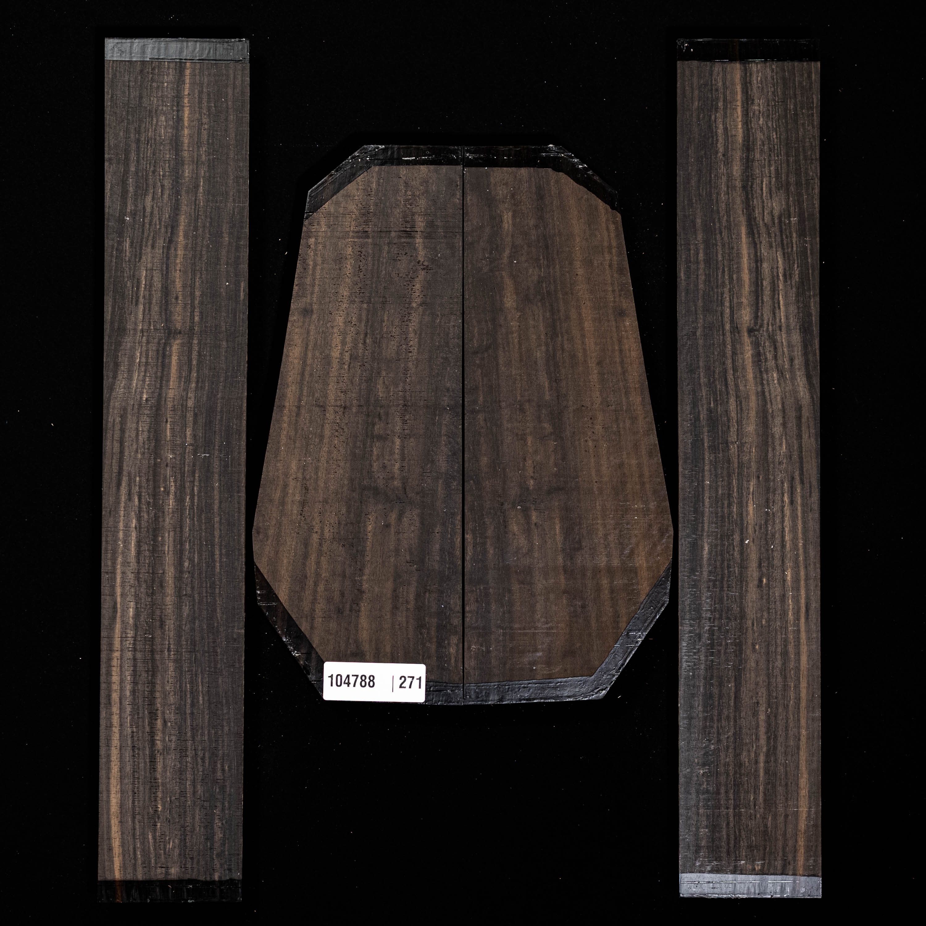Crelicam Ebony Back + Side Set - 271