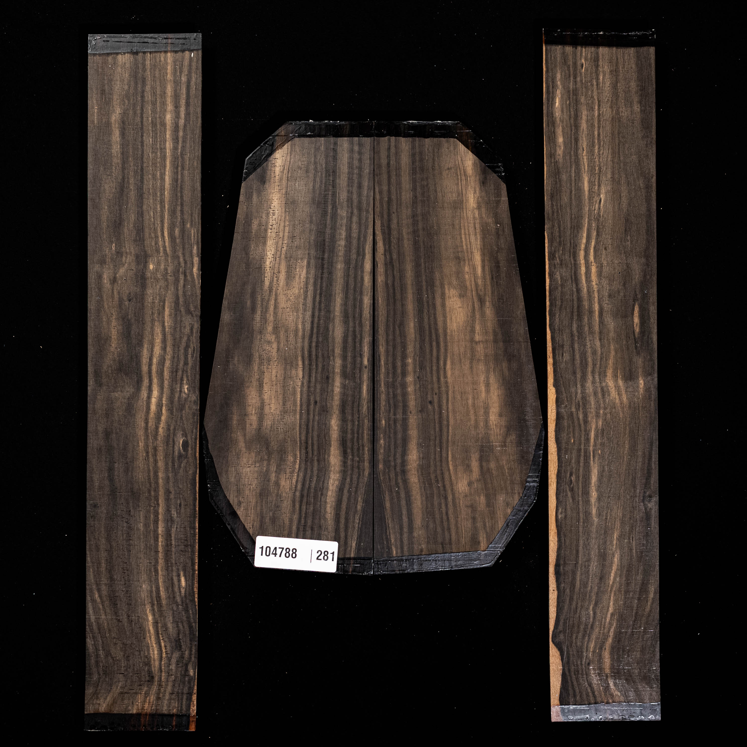 Crelicam Ebony Back + Side Set - 281