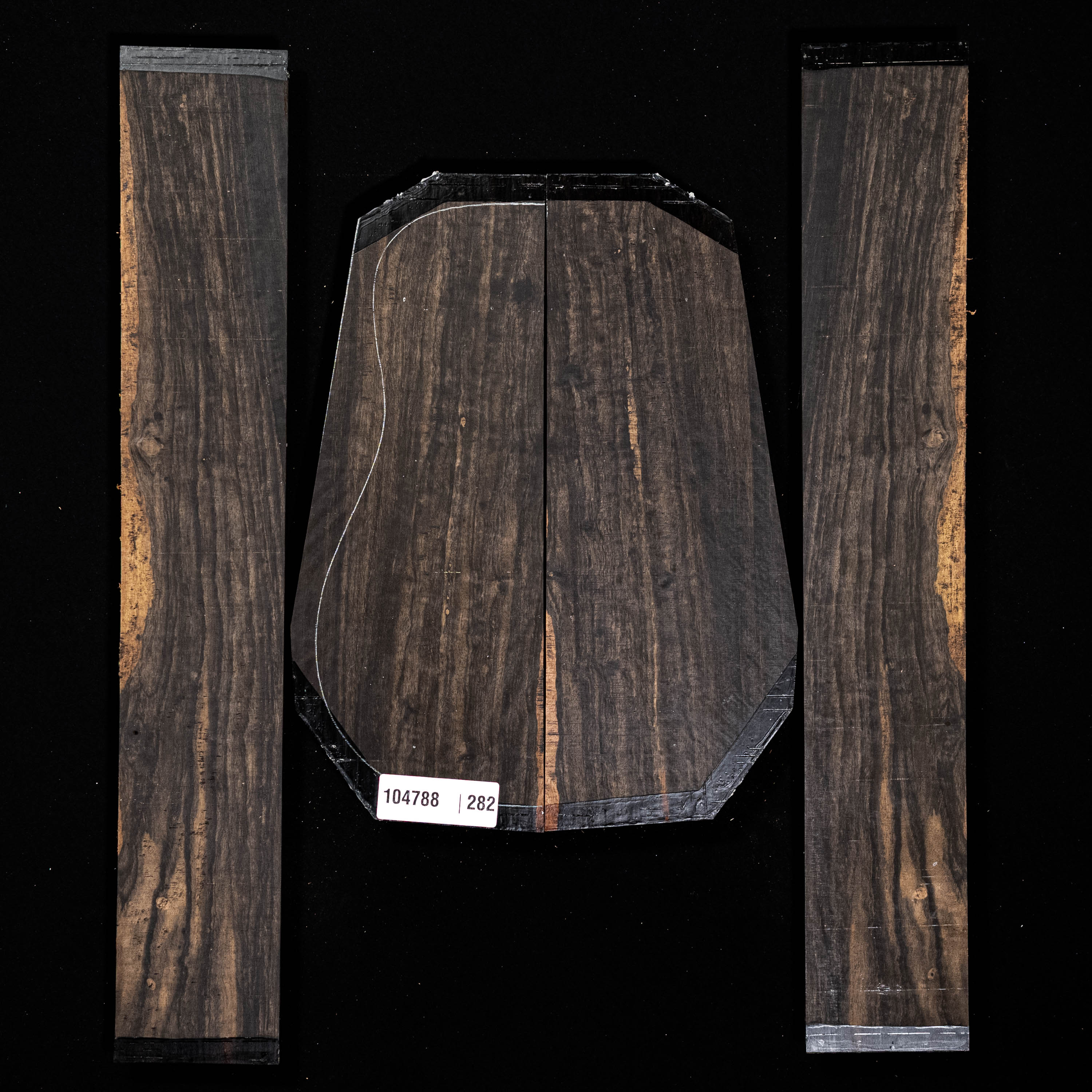 Crelicam Ebony Back + Side Set - 282