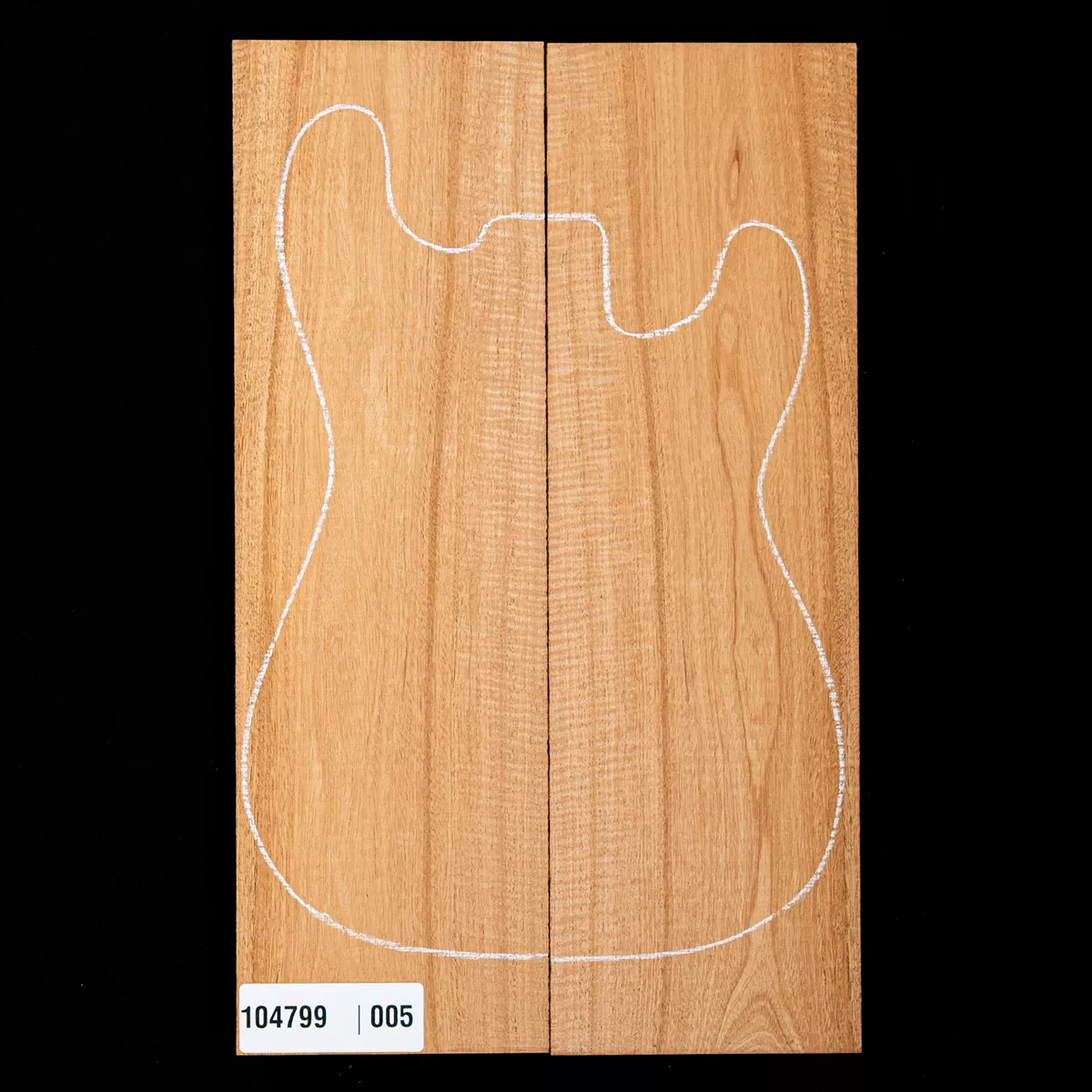 Top tombant hondouran en acajou à dos nageur - 0,5 Top tombant hondouran en acajou à dos nageur - 0,5