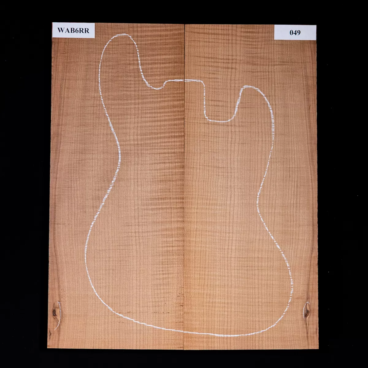 Table laminée en érable torréfié Bigleaf High-Flame – 0,9 Table laminée en érable torréfié Bigleaf High-Flame – 0,9