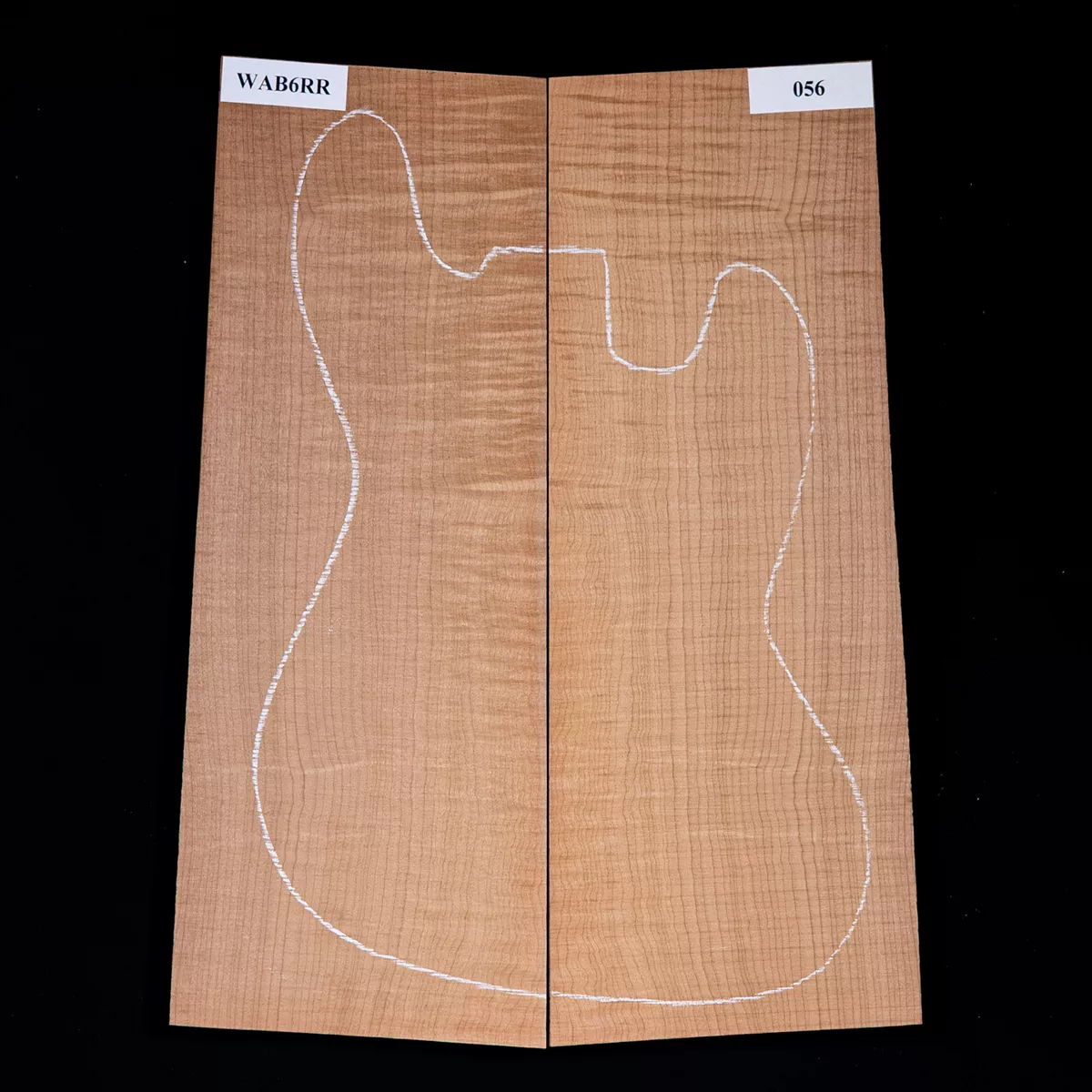 Table laminée en érable torréfié Bigleaf High-Flame – 056 Table laminée en érable torréfié Bigleaf High-Flame – 056