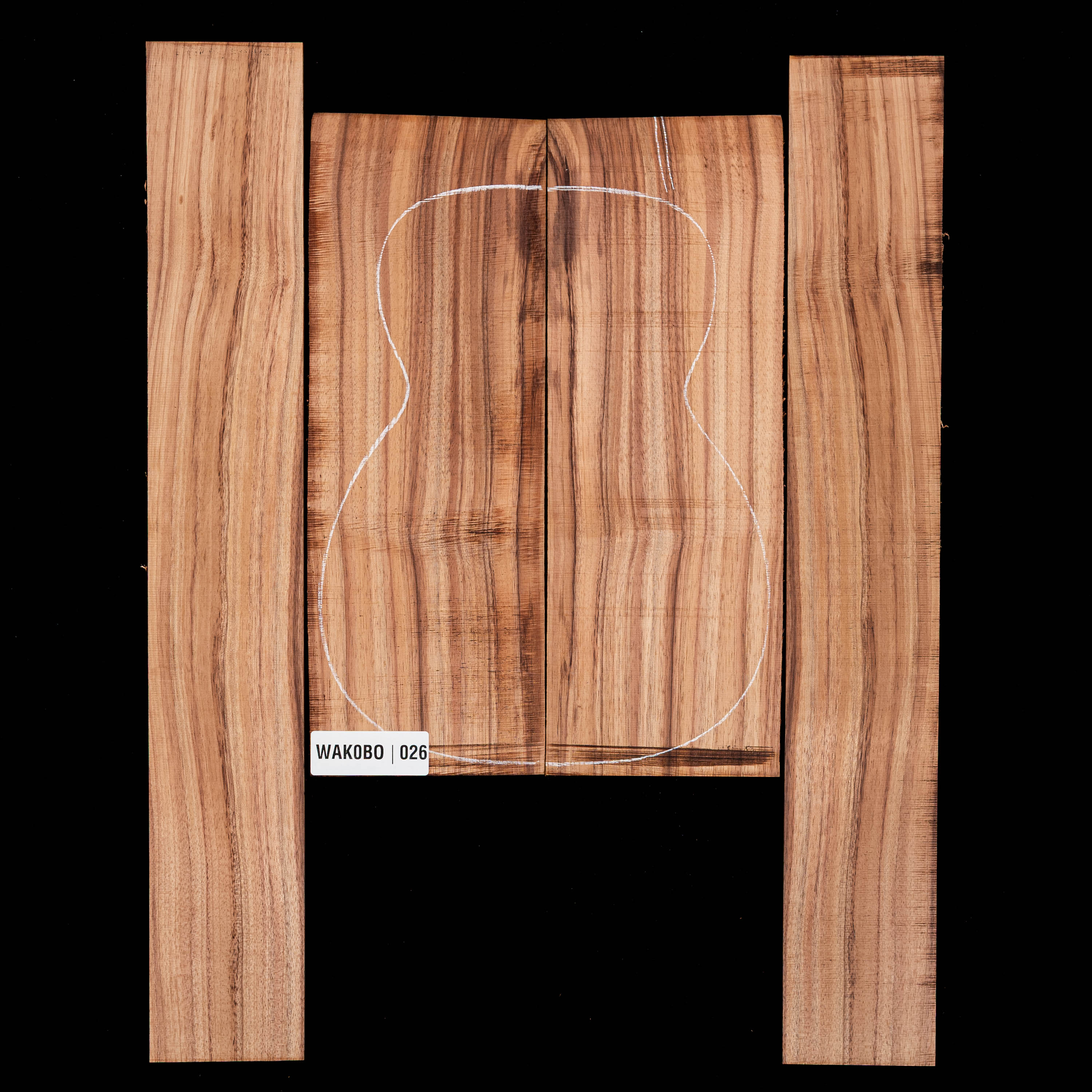 Ensemble dos et côtés Koa - 026 Ensemble dos et côtés Koa - 026