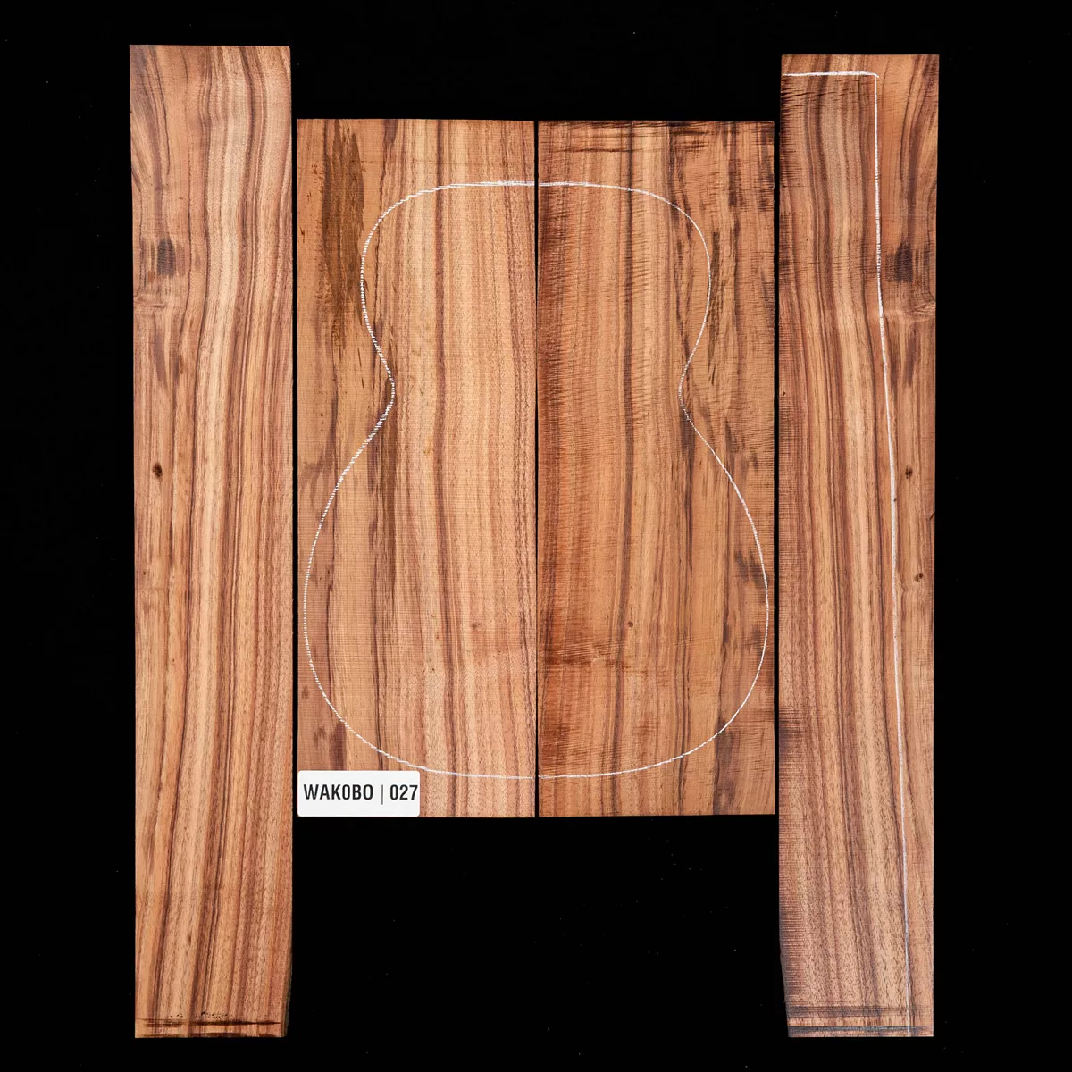 Ensemble dos et côtés Koa - 027 Ensemble dos et côtés Koa - 027