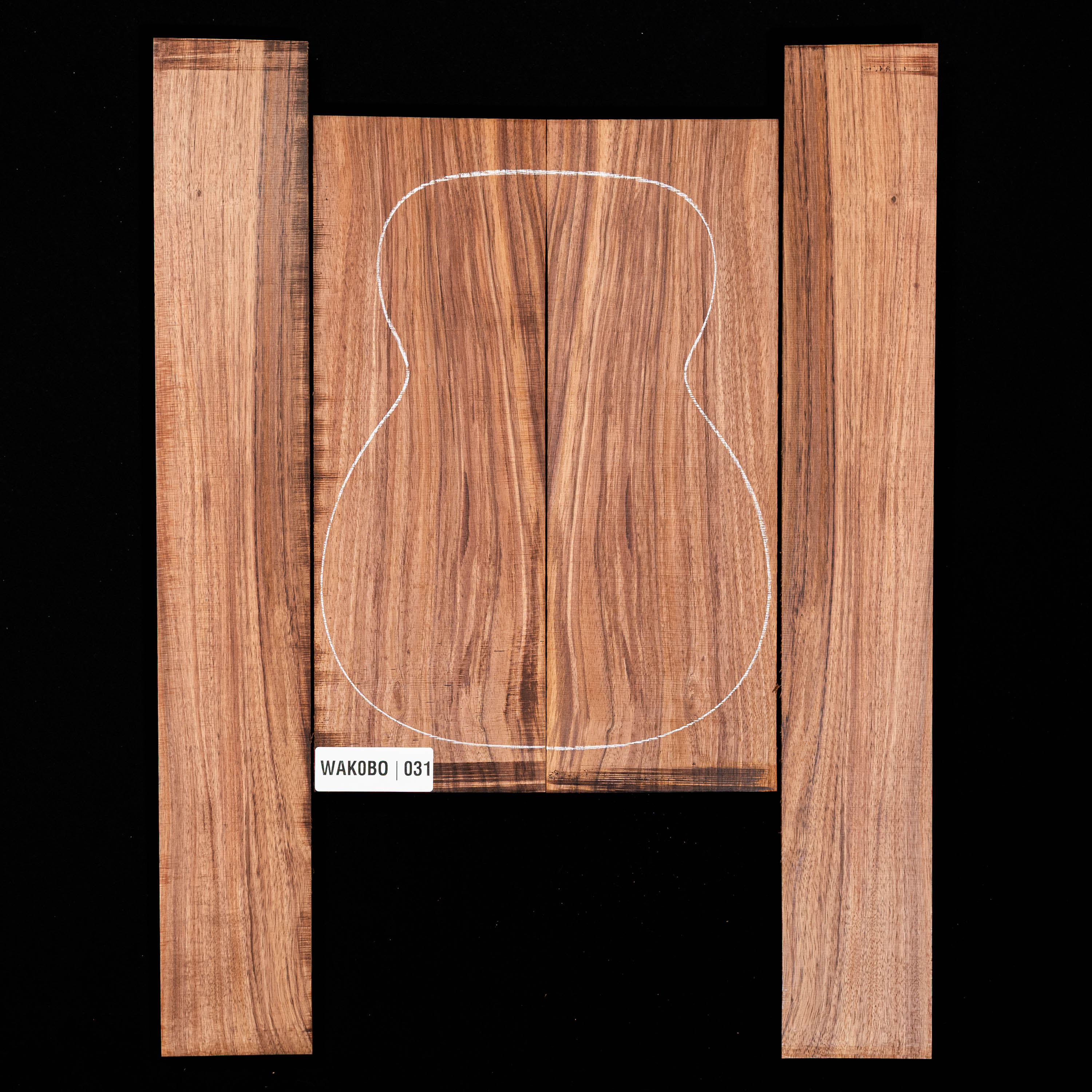 Ensemble dos et côtés Koa - 031 Ensemble dos et côtés Koa - 031