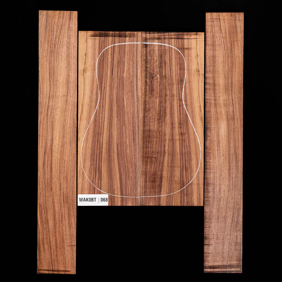 Ensemble dos et côtés Koa - 068 Ensemble dos et côtés Koa - 068