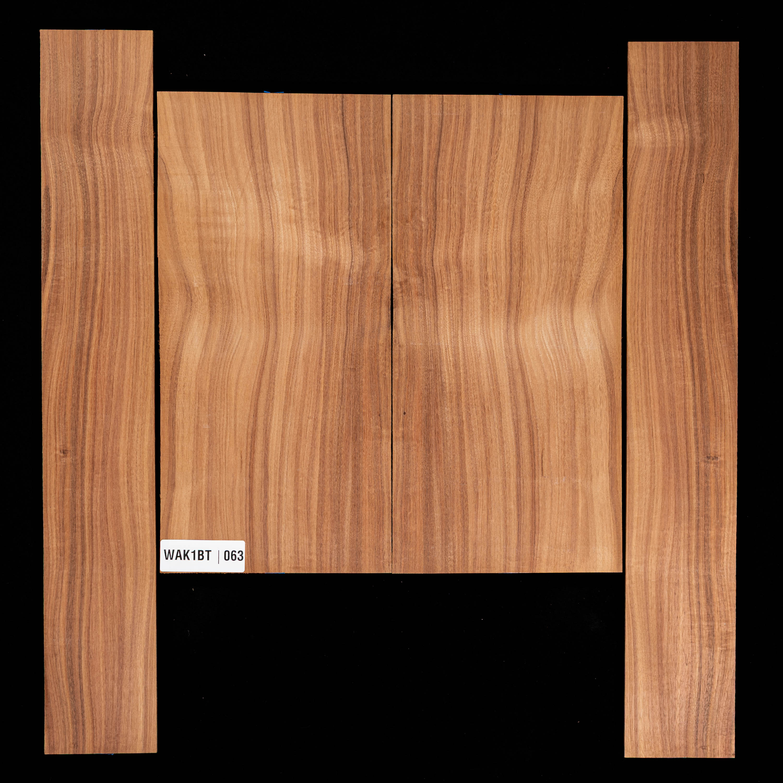 Dos Koa + paire d’éclisses - 063