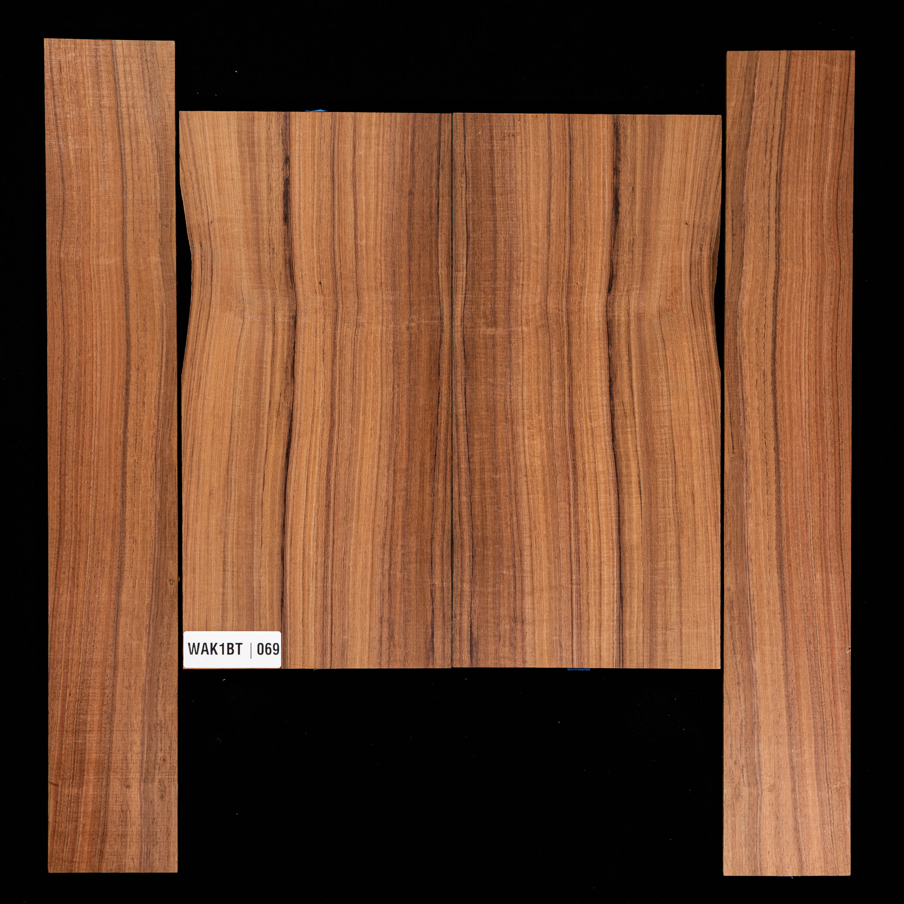 Dos Koa + paire d’éclisses - 069