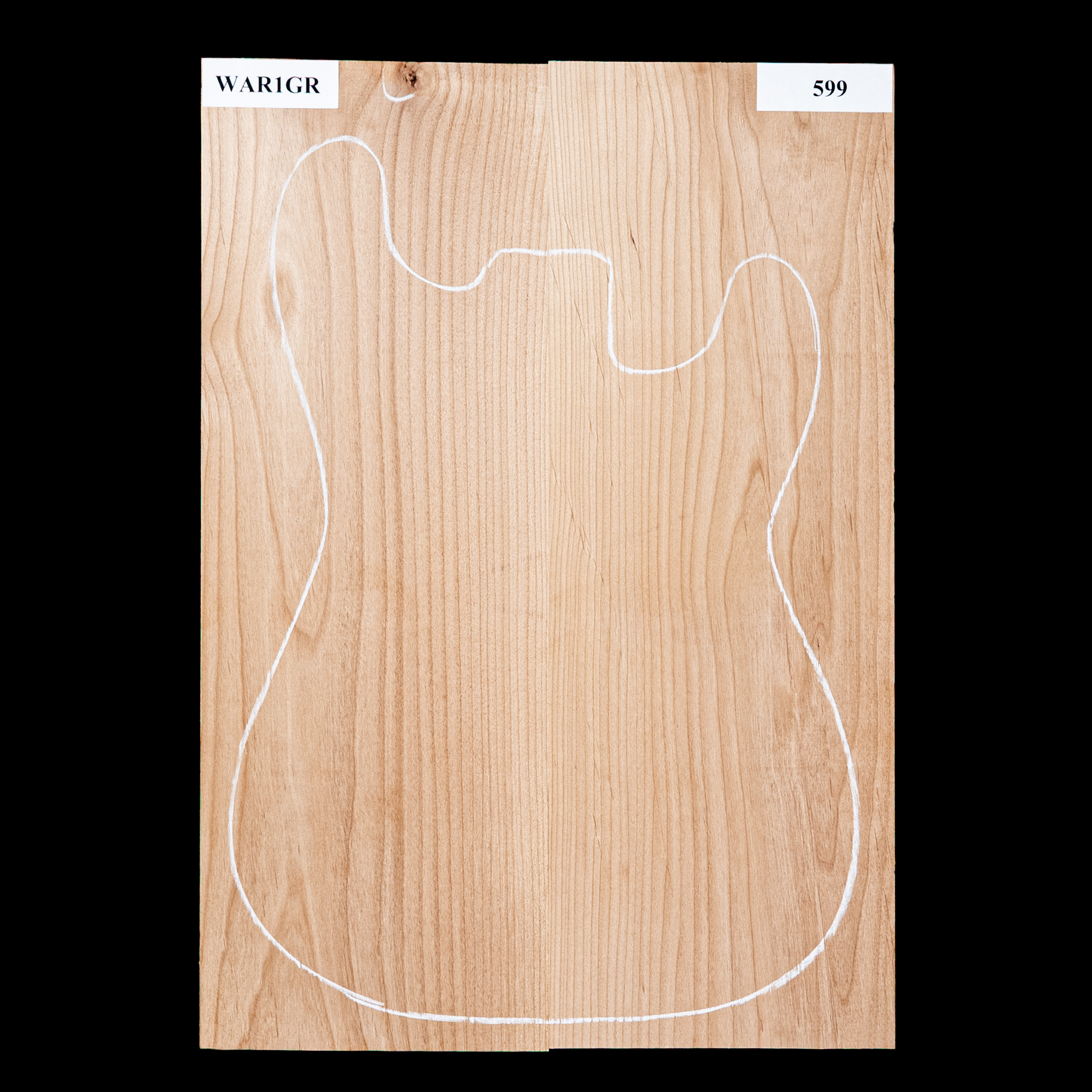 Plaque de corps en aulne, 2 pièces (10 livres) - 599 Plaque de corps en aulne, 2 pièces (10 livres) - 599