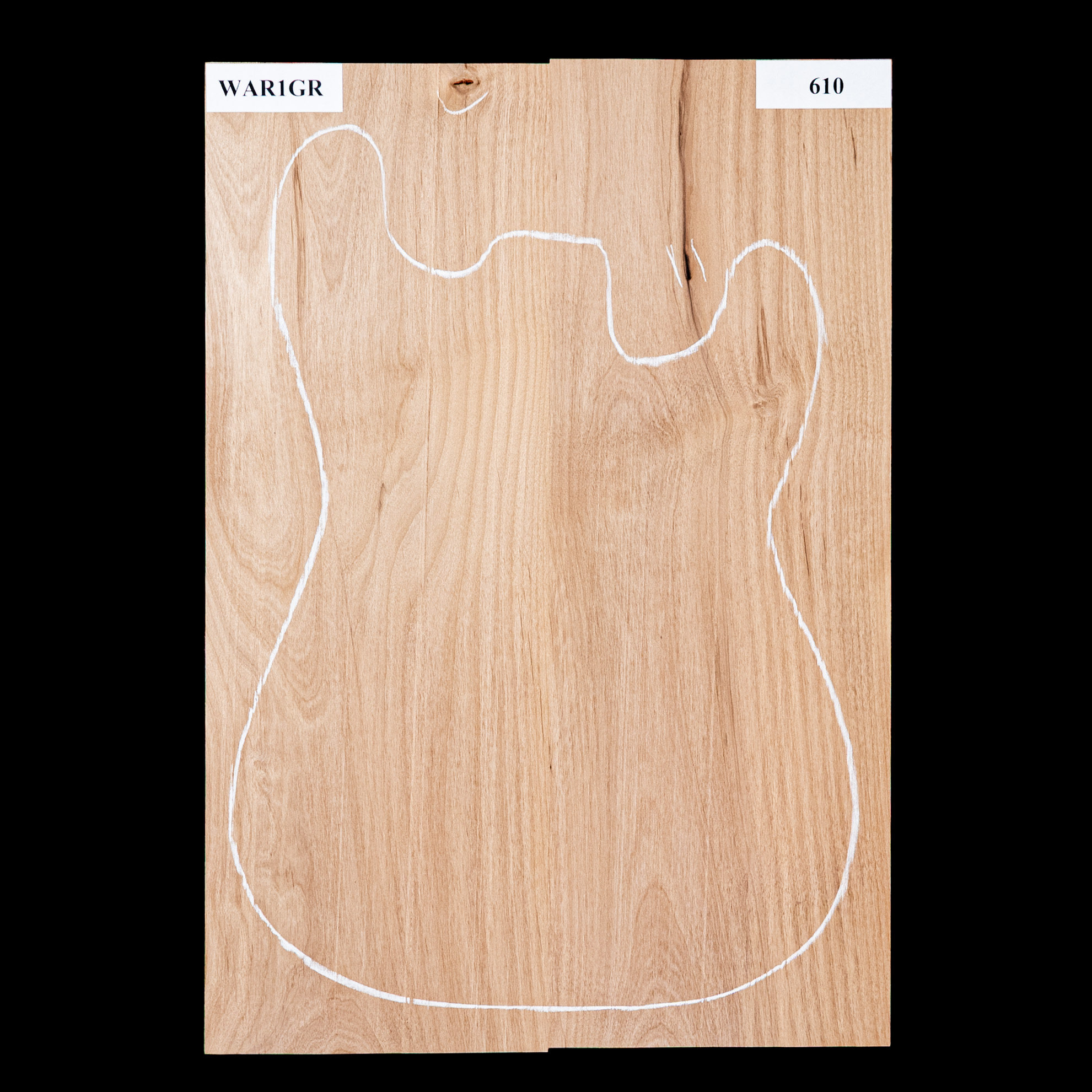 Plaque de corps en aulne, 2 pièces (10,5 livres) - 610 Plaque de corps en aulne, 2 pièces (10,5 livres) - 610