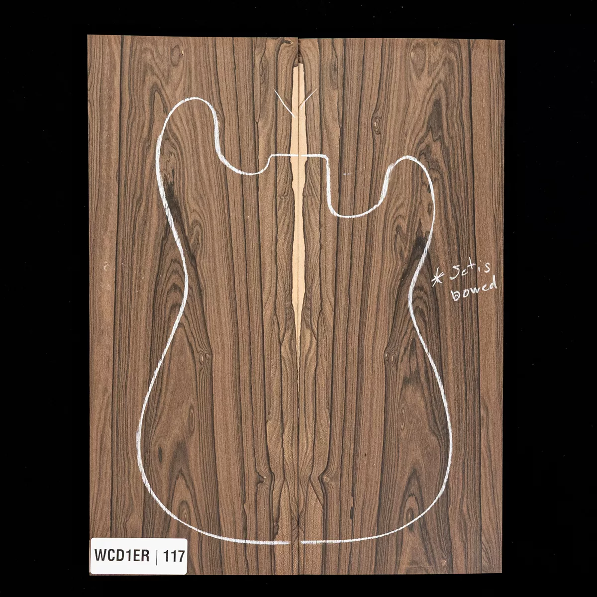 Top en ziricote - 1,7 Top en ziricote - 1,7