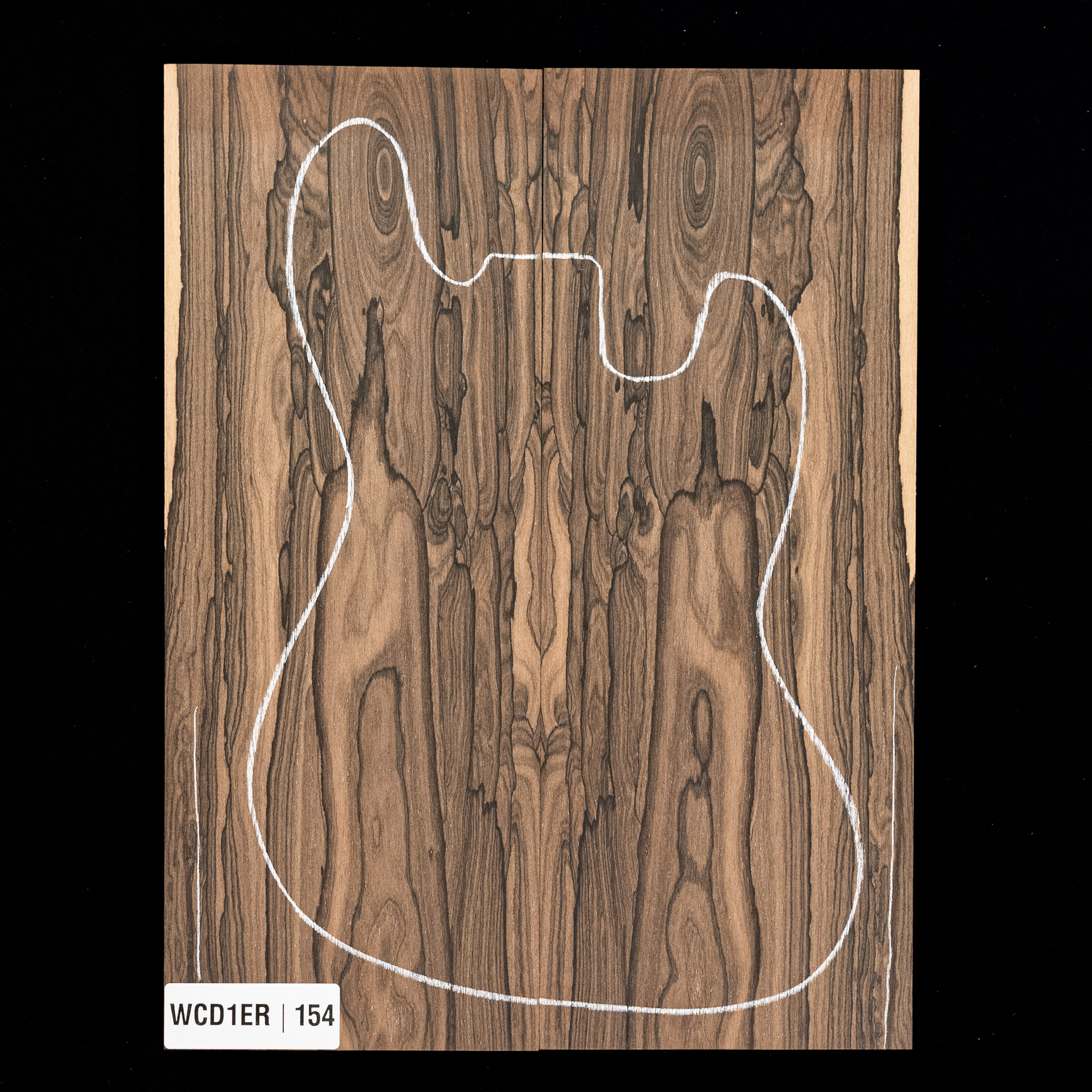 Top en ziricote - 1,4