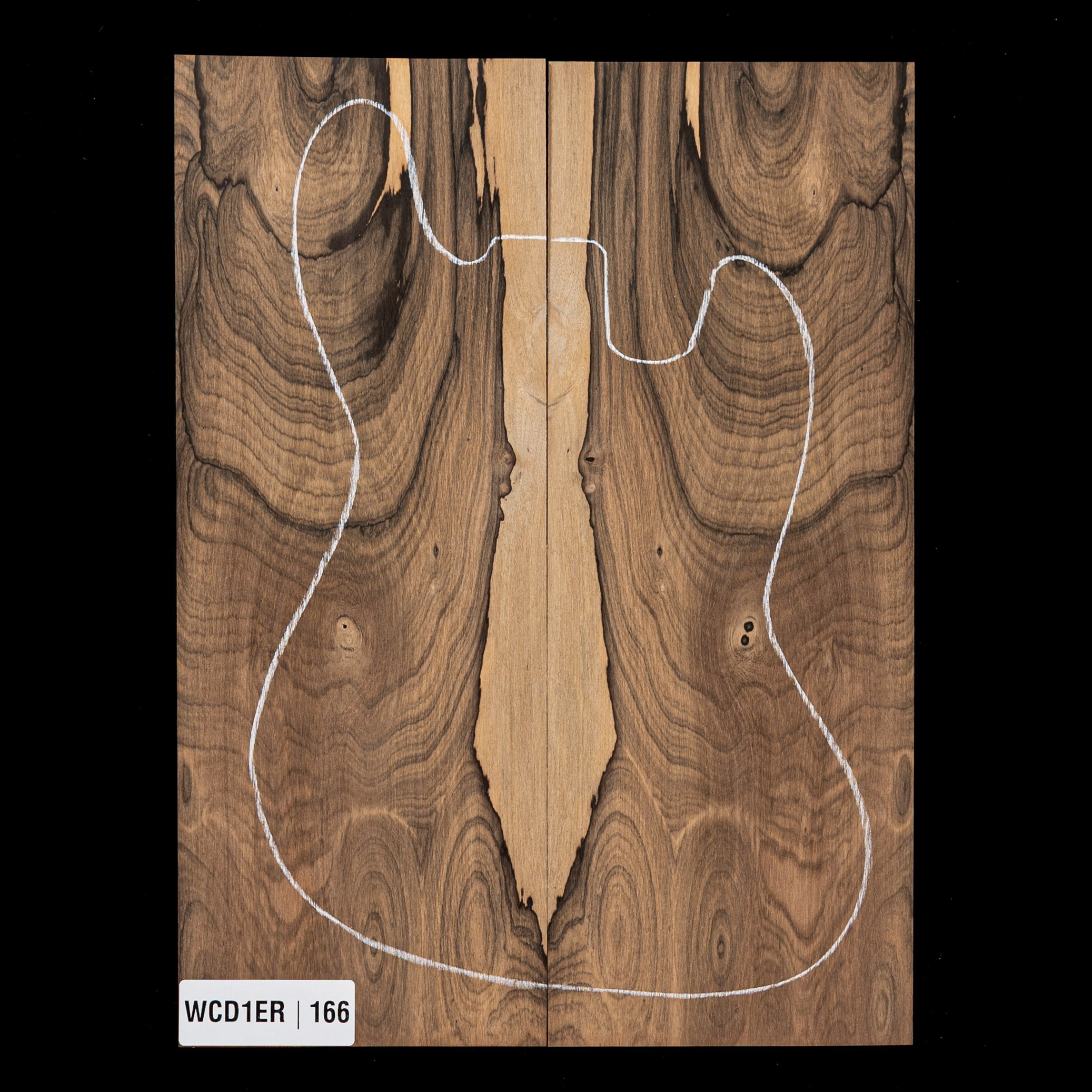 Haut en ziricote - 166