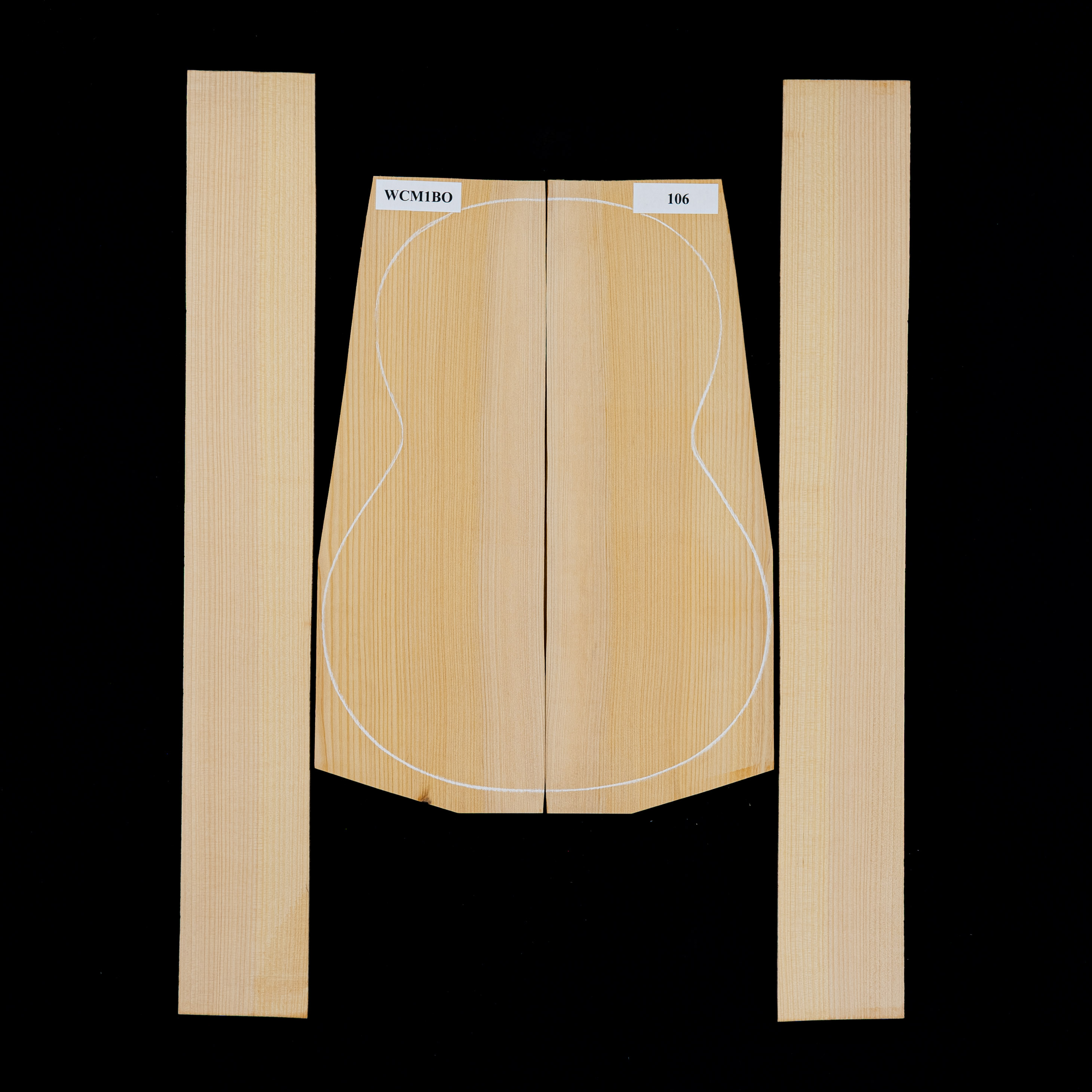 Ensemble dos et côtés cyprès méditerranéen - 106 Ensemble dos et côtés cyprès méditerranéen - 106