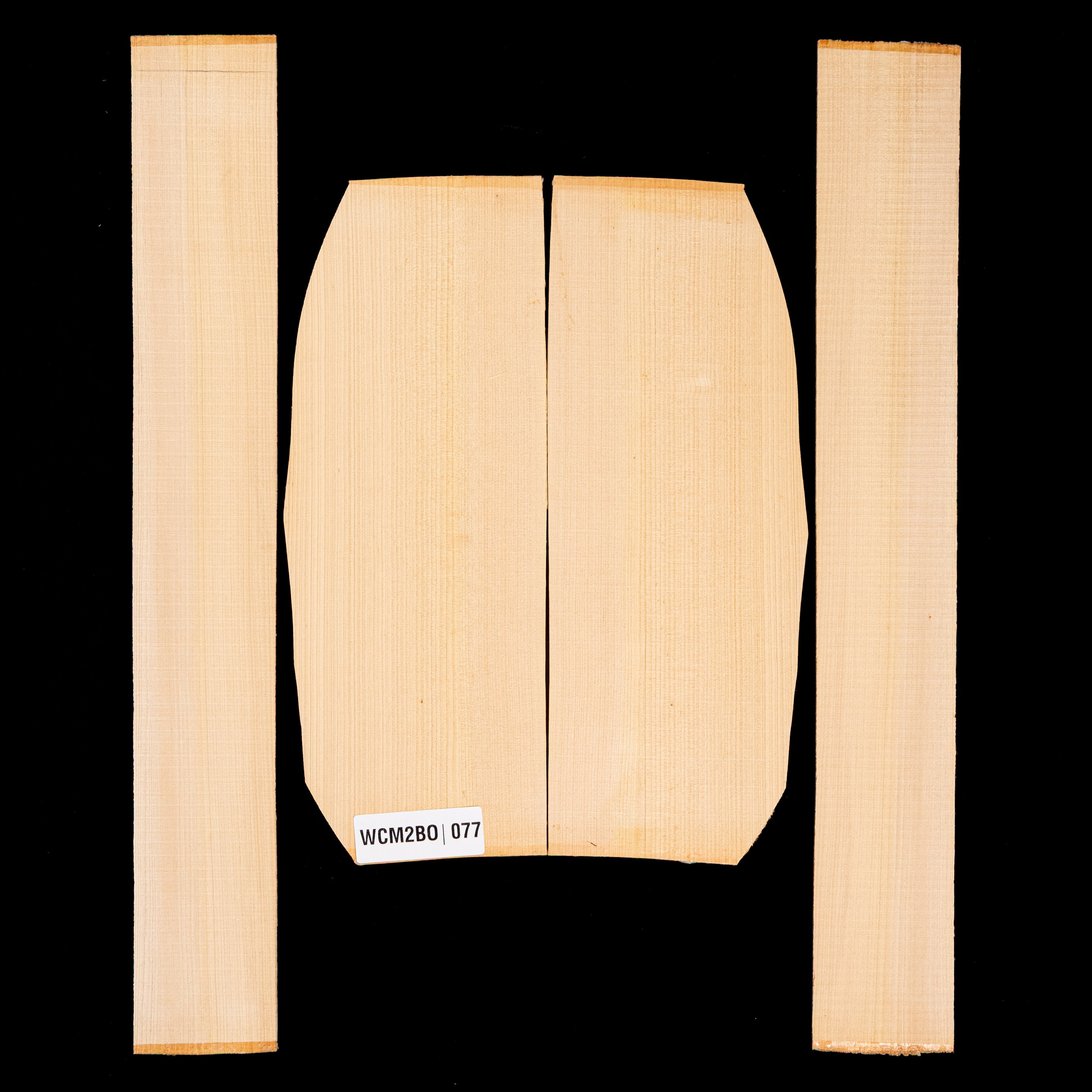 Arrière cyprès méditerranéen + paire d’éclisses - 077