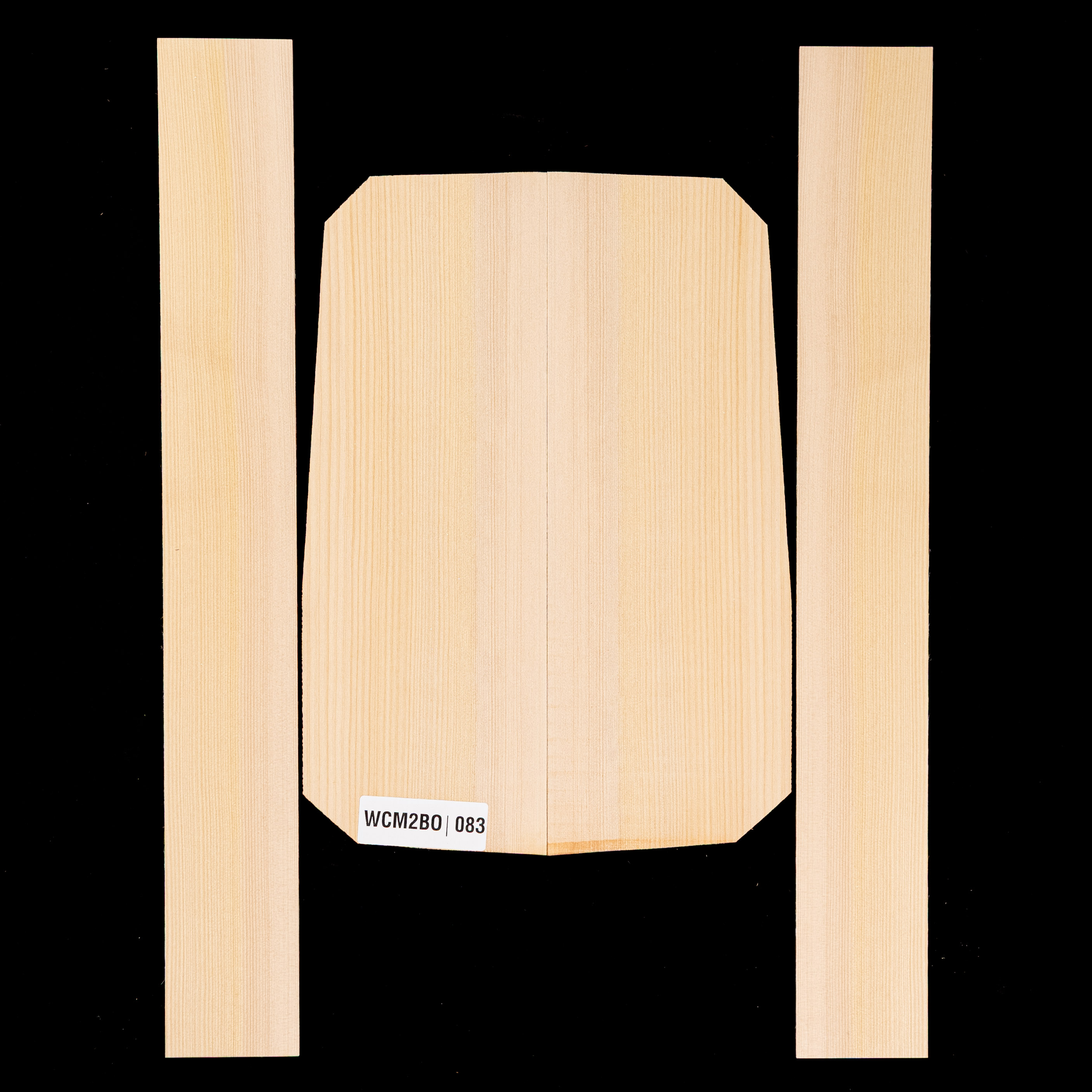 Arrière cyprès méditerranéen + paire d’éclisses - 083