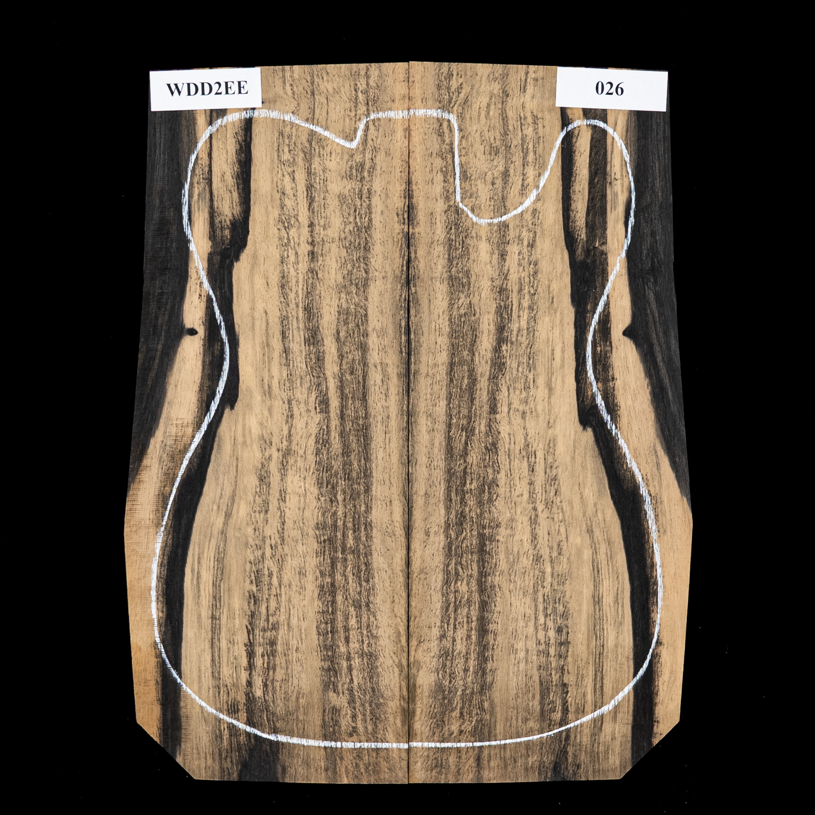 Top Drop Top en crêpe ébène - 026 Top Drop Top en crêpe ébène - 026